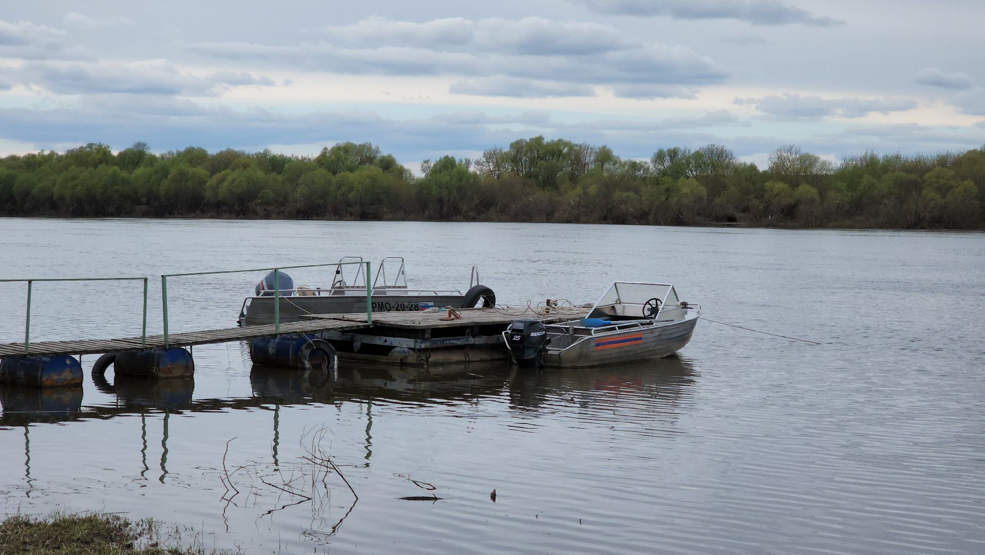 кашира, еддс, ока, паводок, водно-спасательная станция, набережная, уровень воды,