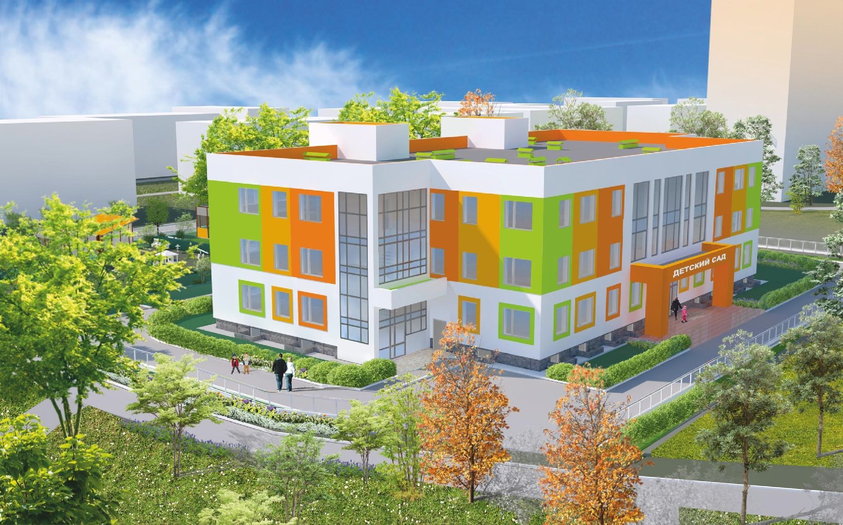 люберцы, строительство детского сада, Вуги,