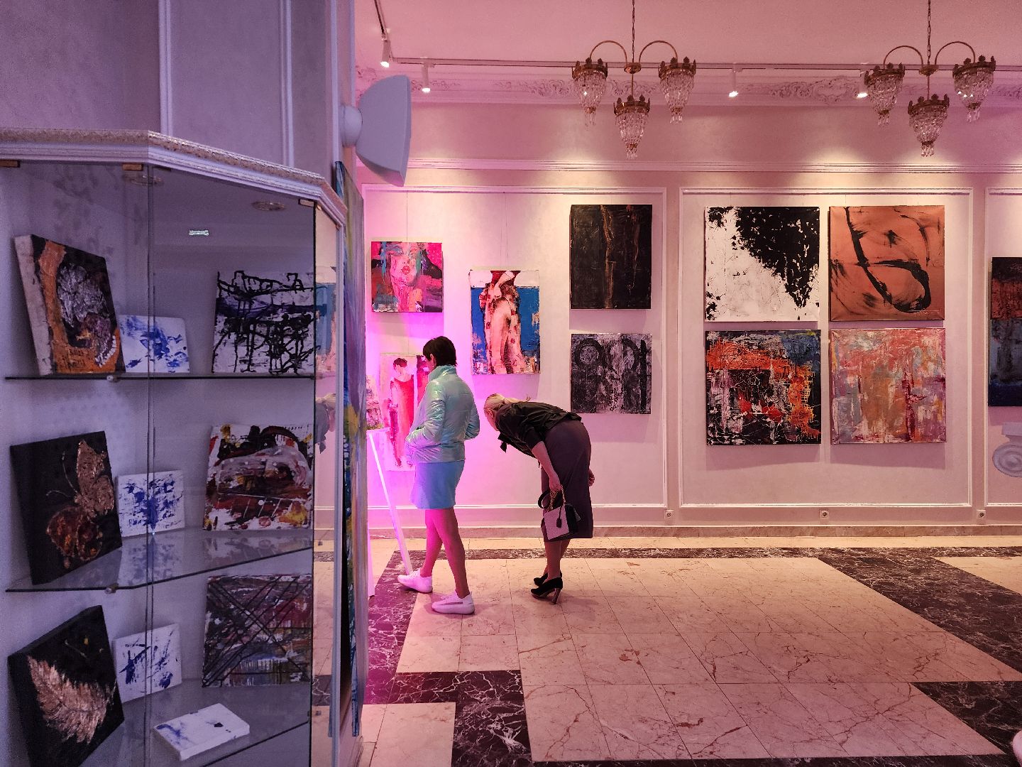 Выставка, ДК мир, Дубна, Без рамок, Илья Козин, Дмитрий Коротков,