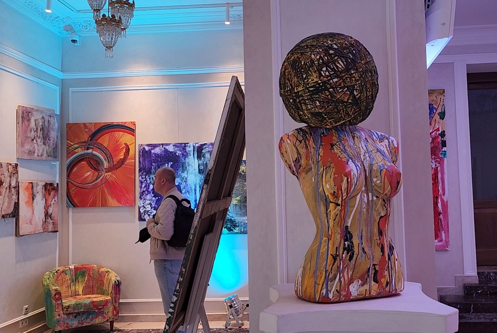 Выставка, ДК мир, Дубна, Без рамок, Илья Козин, Дмитрий Коротков,