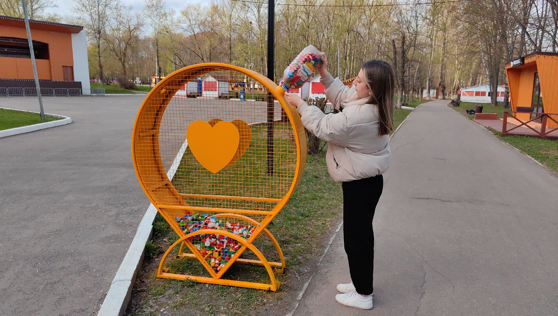 крышки, География добра, вторсырье, парк,