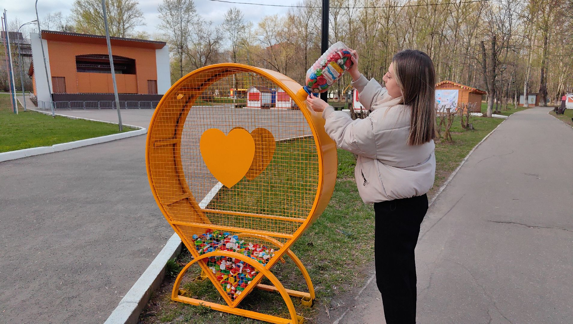 крышки, География добра, вторсырье, парк,