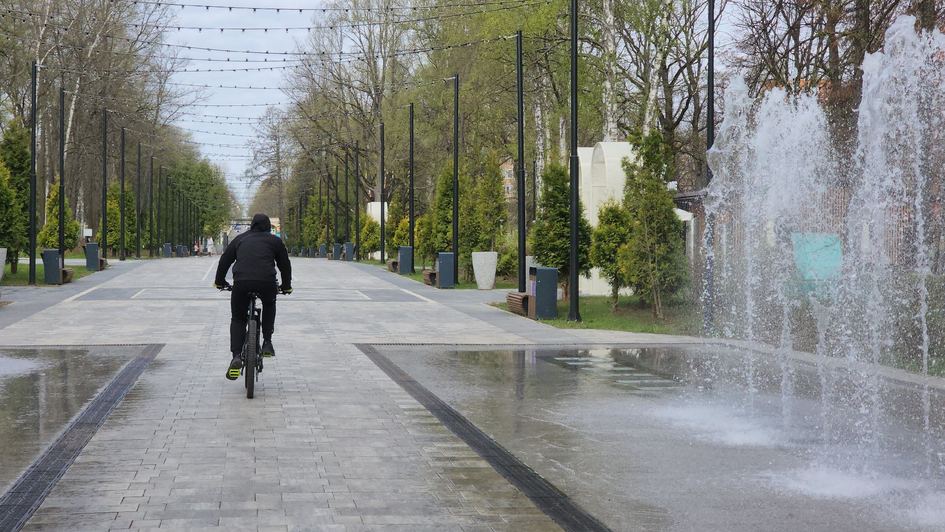 ступино, фонтаны подмосковья, сезон фонтанов,