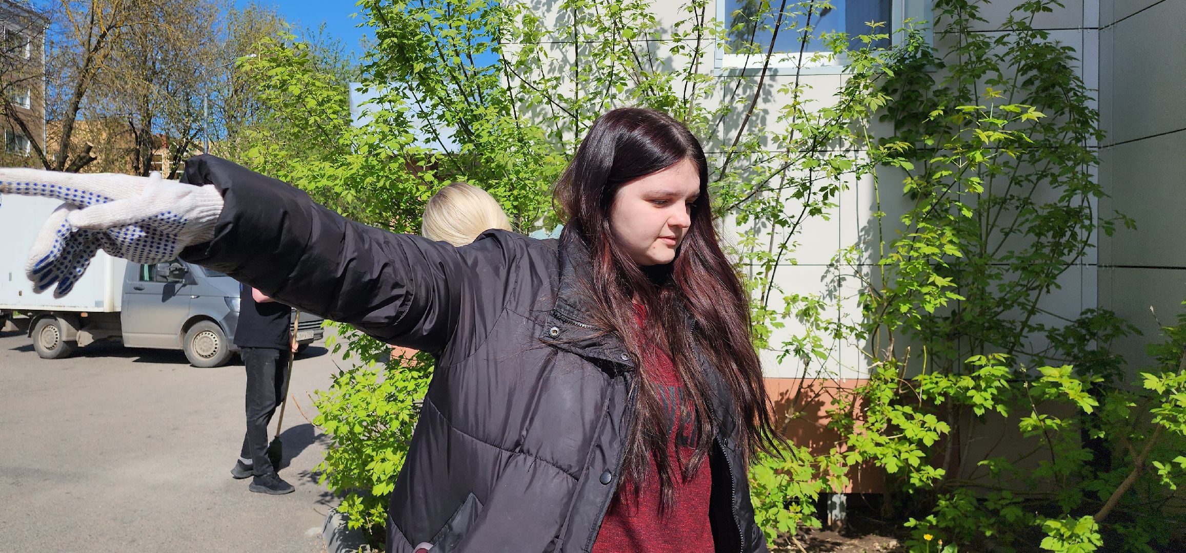 журналисты Домодедова, субботник, весенняя уборка улиц,