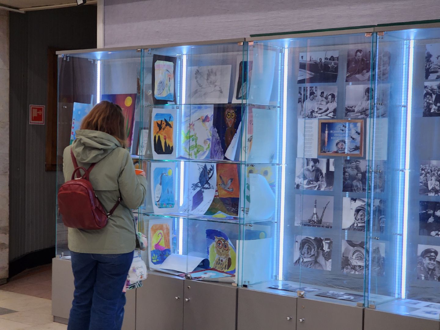 Детский рисунок, Птицы, Выставка, лобня,