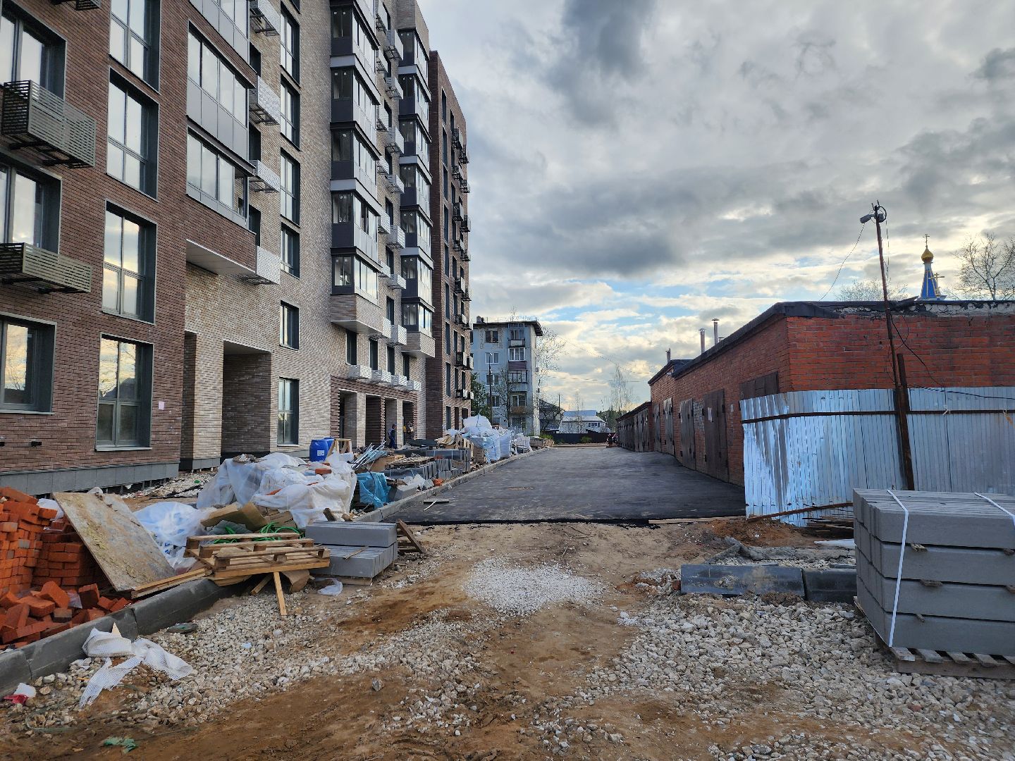 пушкино, новостройка, аварийное жилье, переселение из аварийного жилья,строительные работы,
