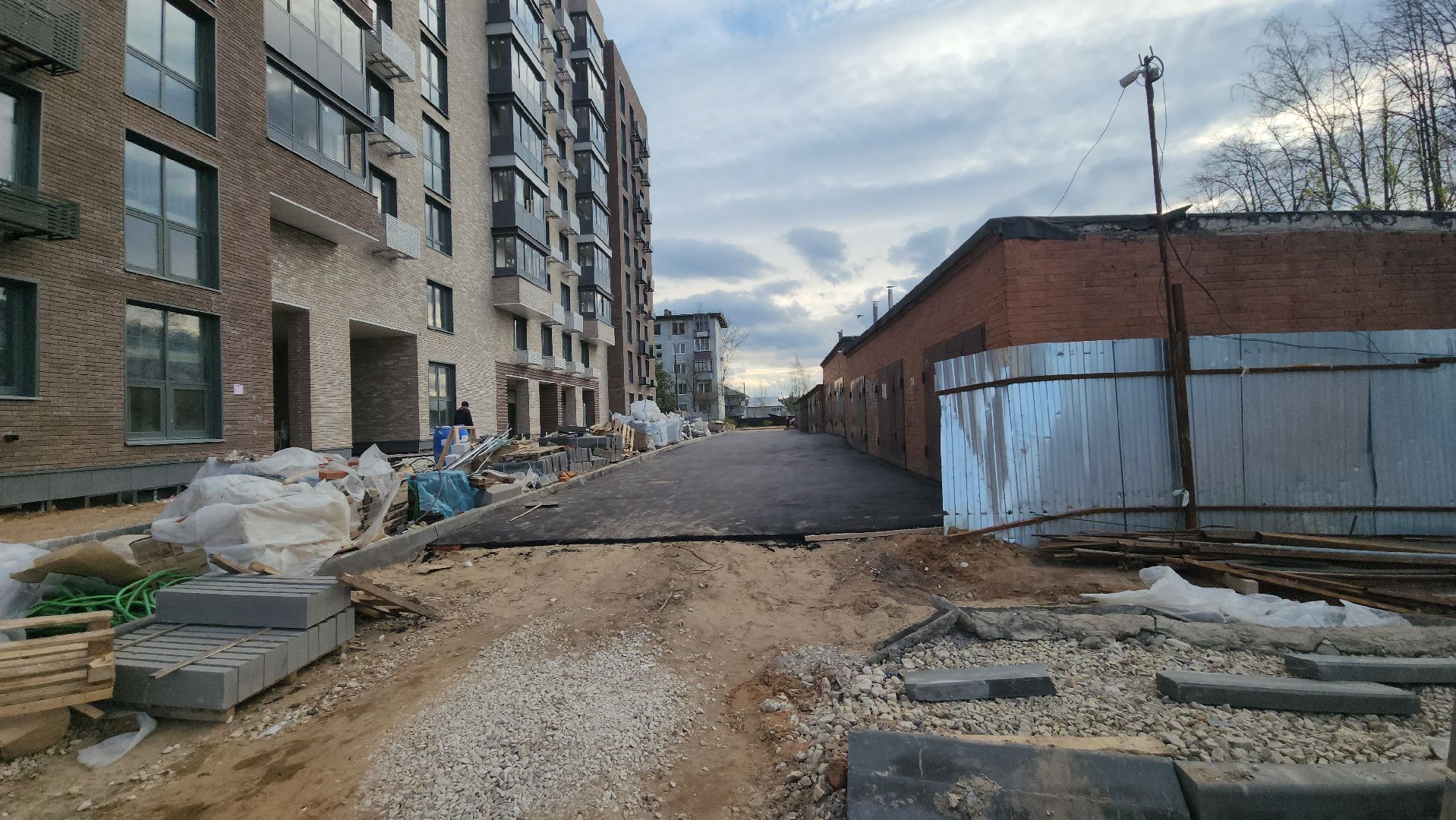 пушкино, новостройка, аварийное жилье, переселение из аварийного жилья,строительные работы,