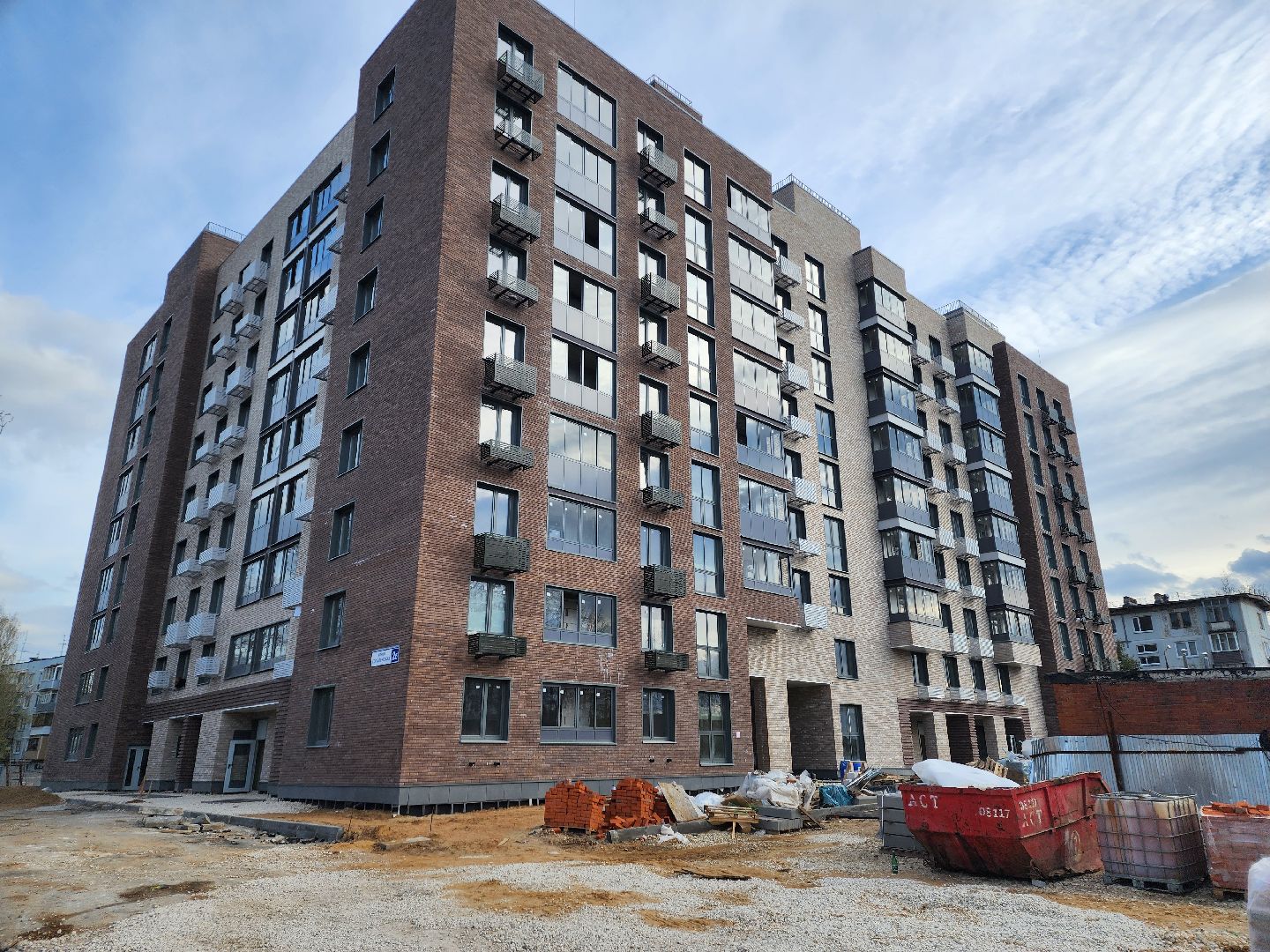 пушкино, новостройка, аварийное жилье, переселение из аварийного жилья,строительные работы,