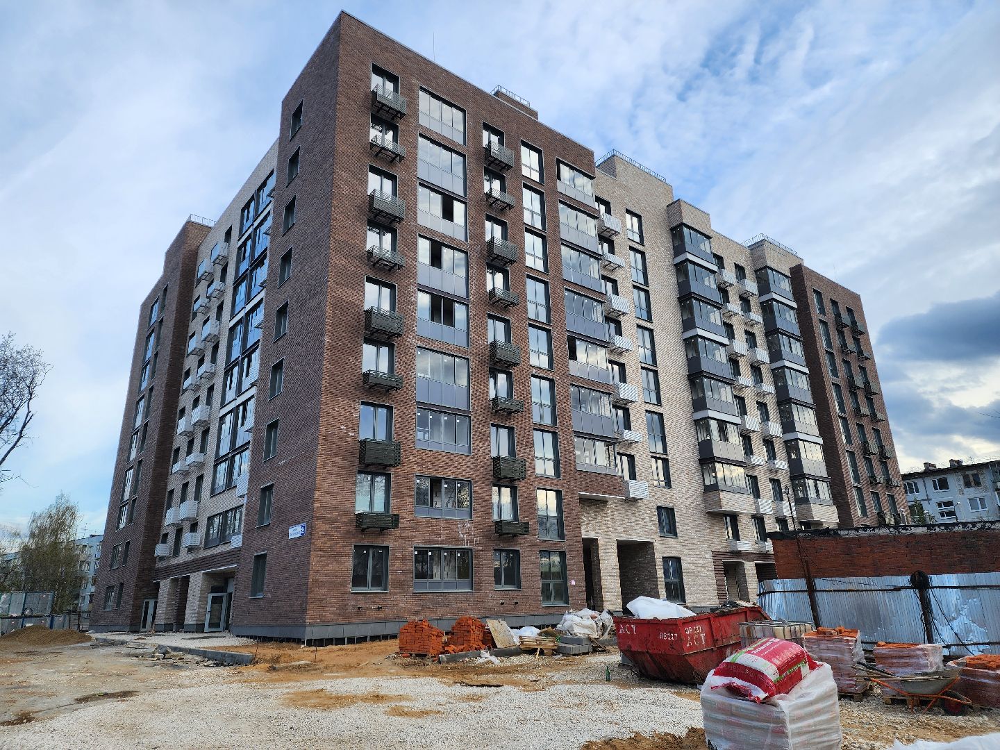 пушкино, новостройка, аварийное жилье, переселение из аварийного жилья,строительные работы,