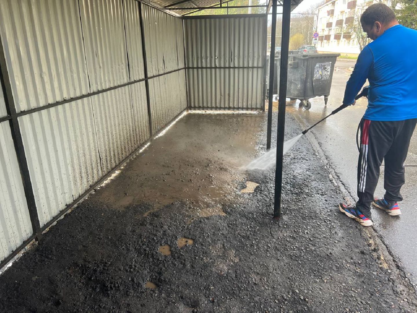 контейнерная площадка, месячник чистоты, управляющая компания,