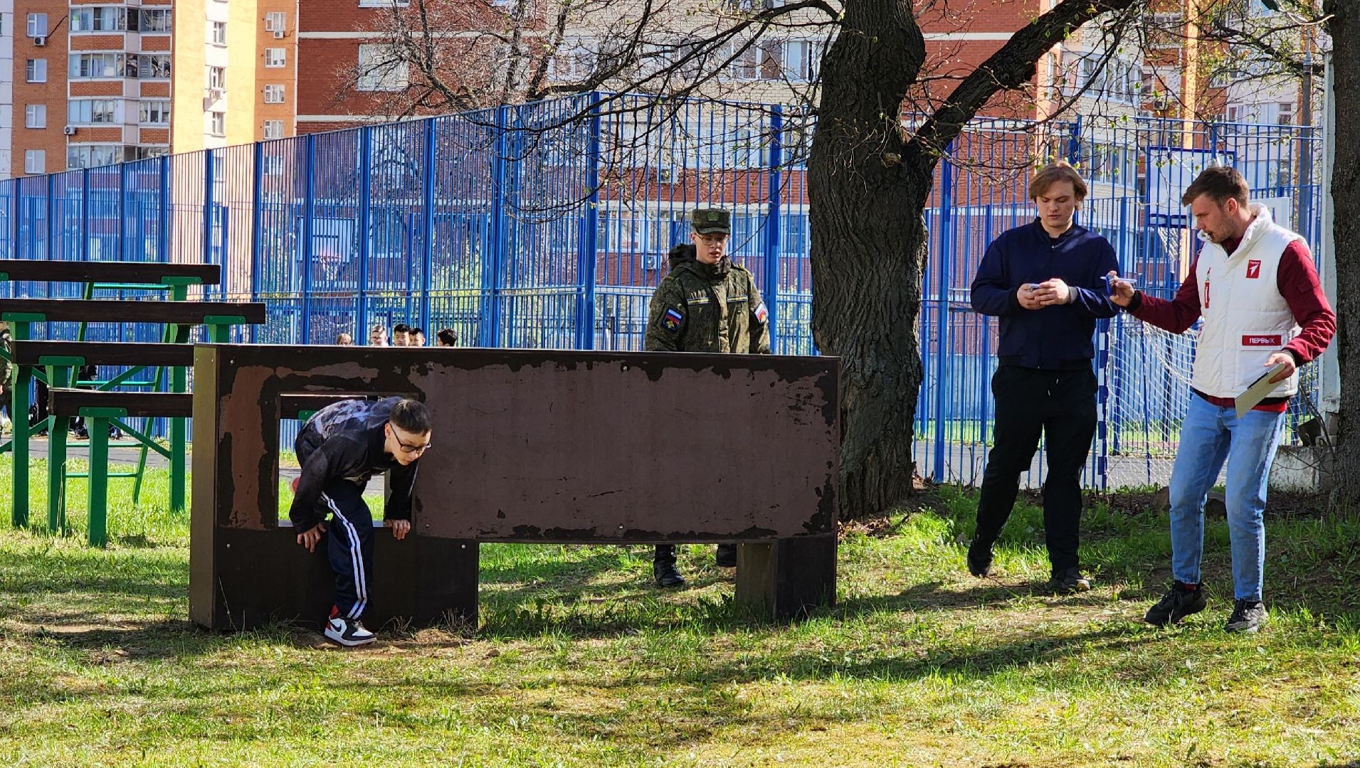 зарница, военная игра, полоса препятствий,