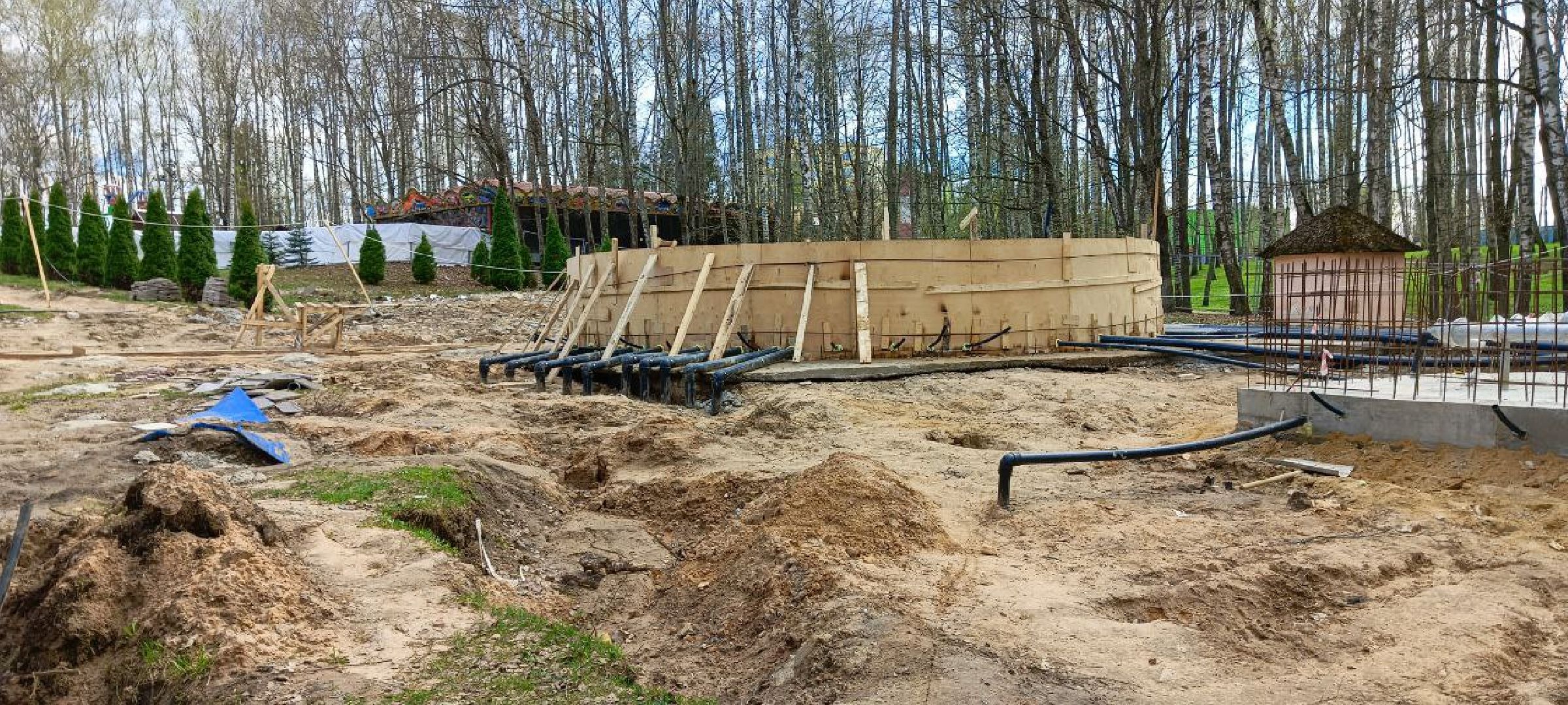 Дмитров, Парк Березовая роща, Минблаго,