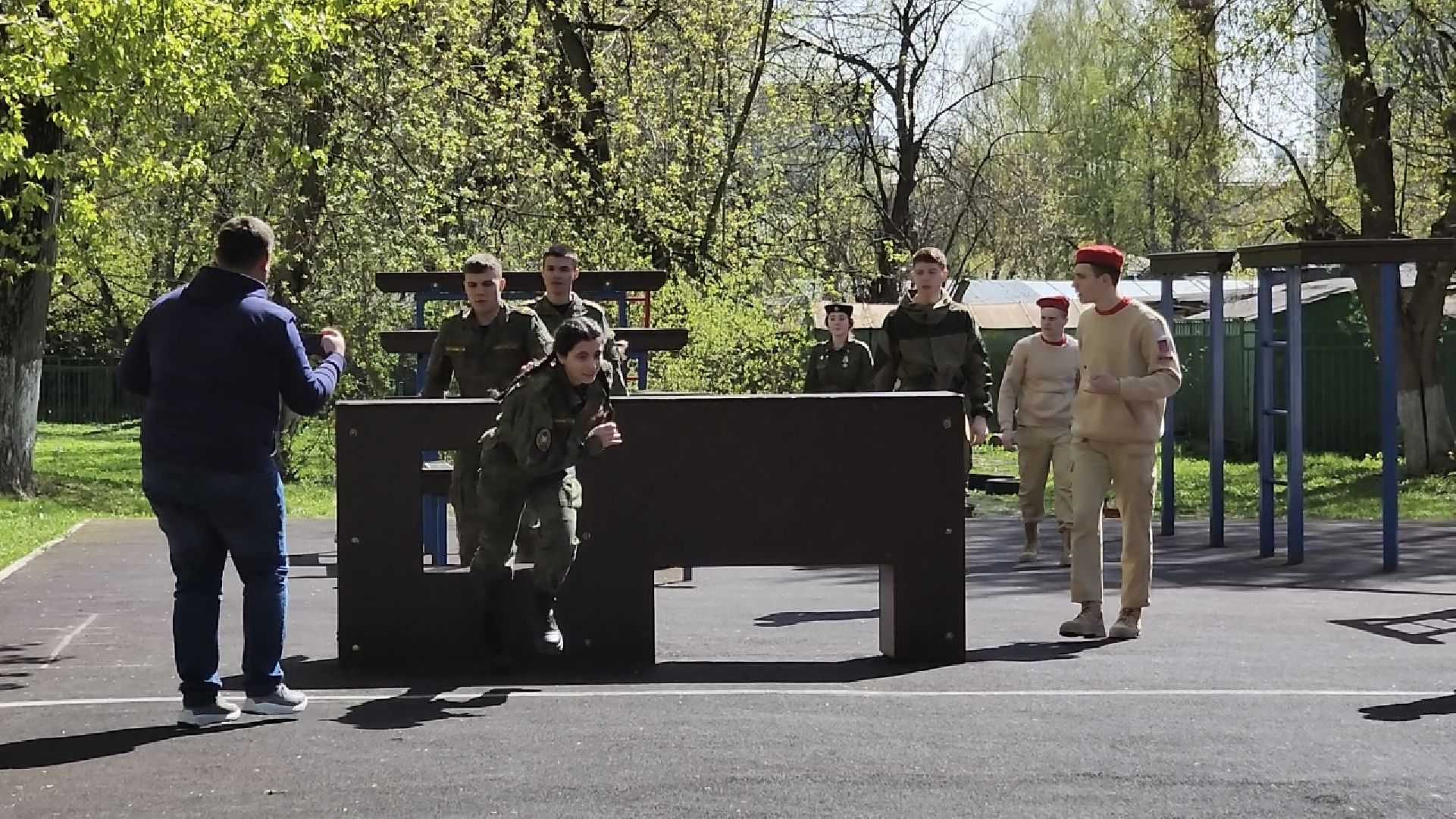 химки, зарница, военно-патриотическая игра, соревнования, школьники,