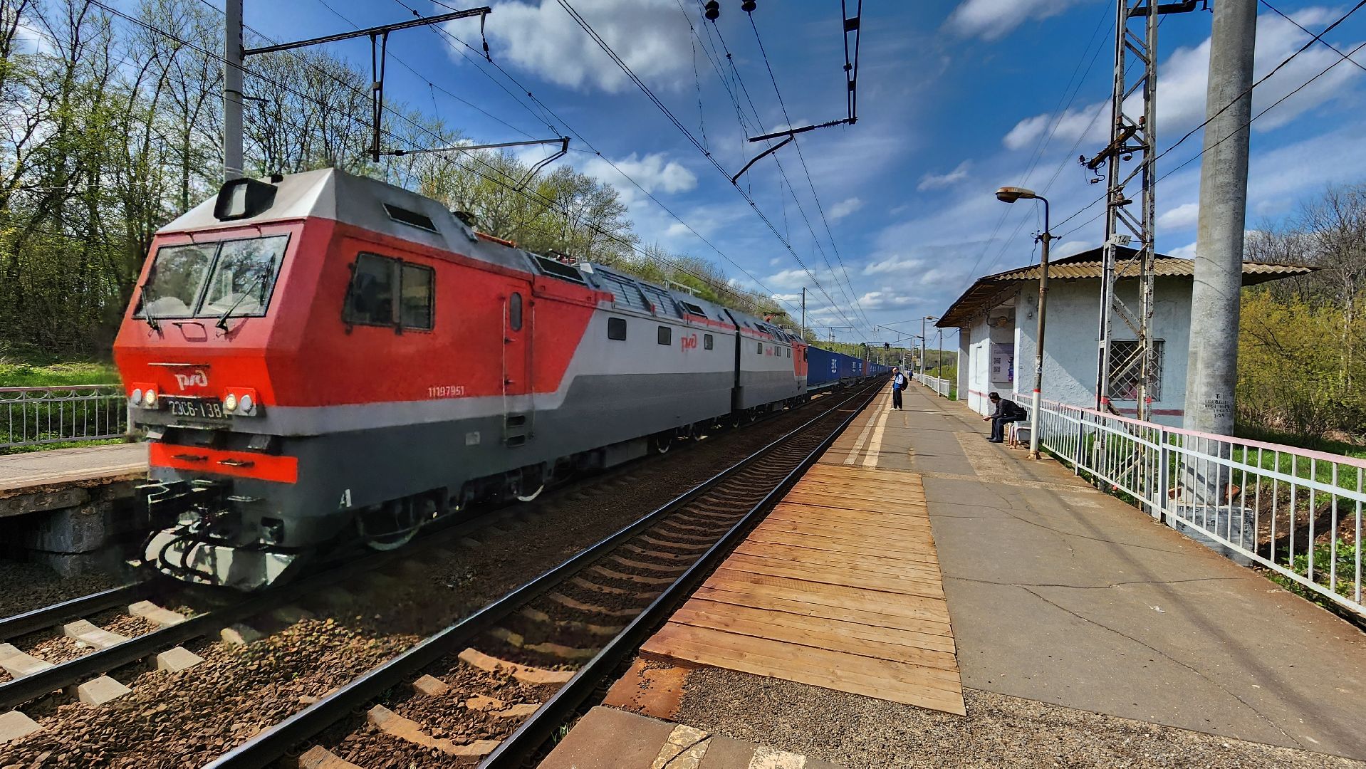 кашира, тесна, жд переход, сигнализация, электрички, поезда, ржд, павелецкое направление,