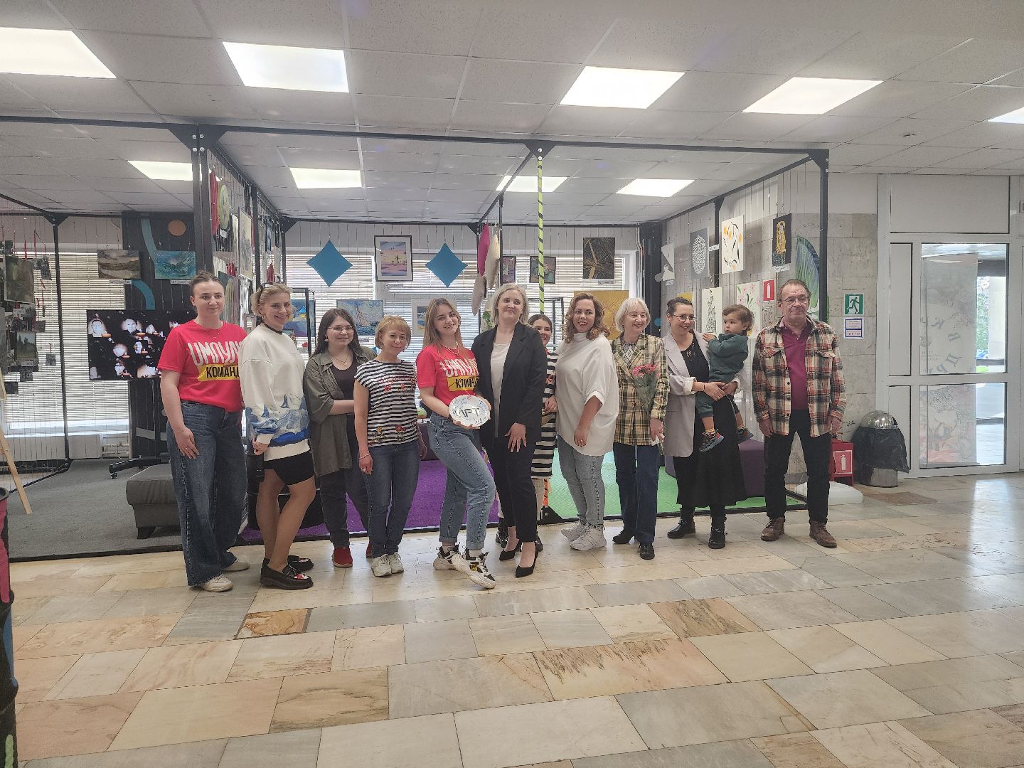 Выставка, открытие выставки,