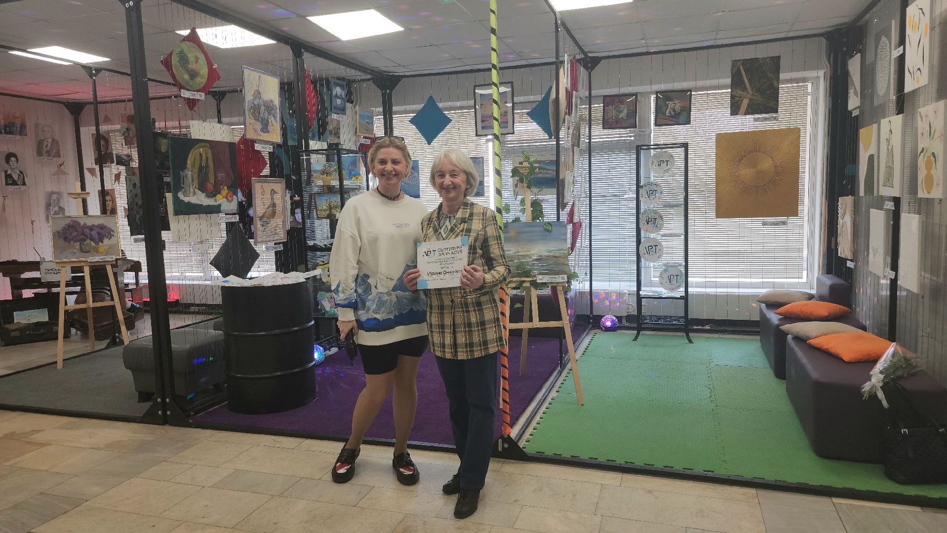 Выставка, открытие выставки,