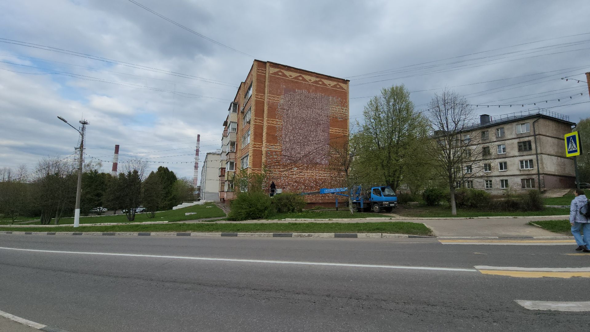 кашира, сво, мурал, стрит-арт, ангелы за моим плечом, память о погибших, граффити,