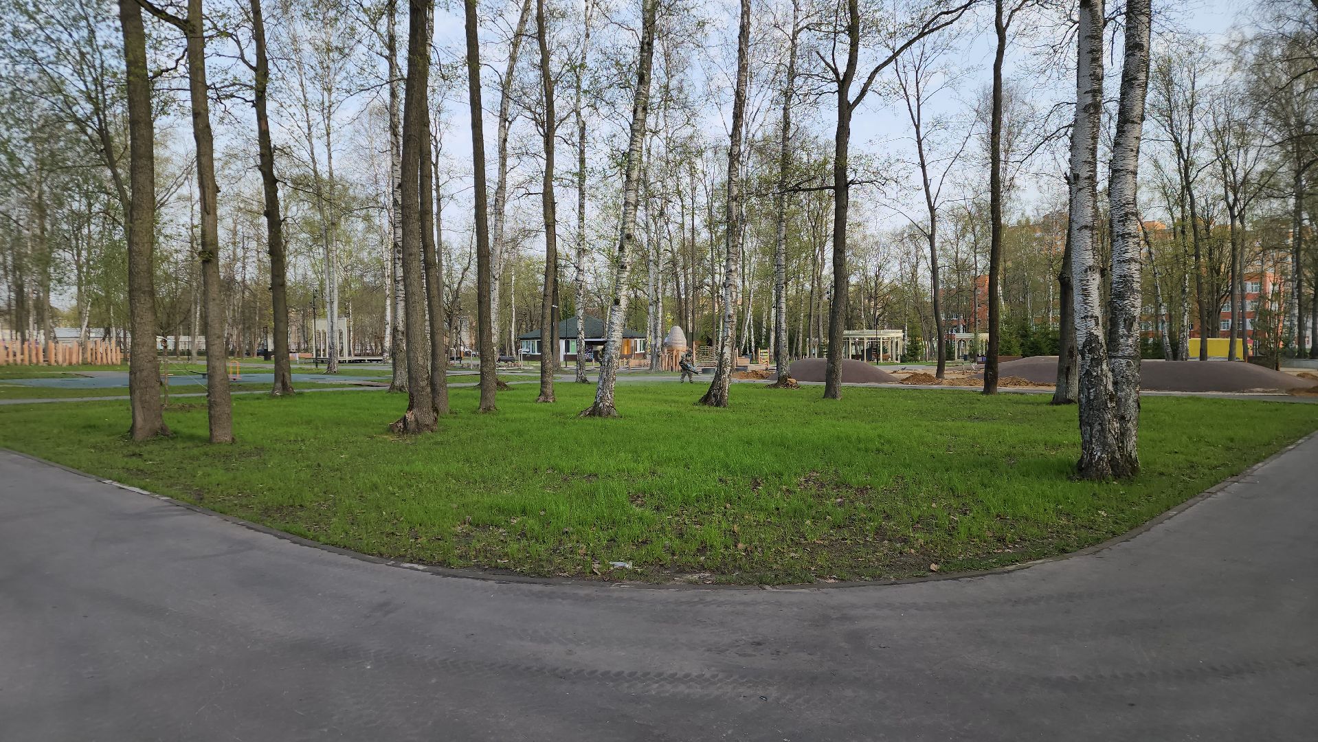 ступино, парки подмосковья, обработка от клещей,