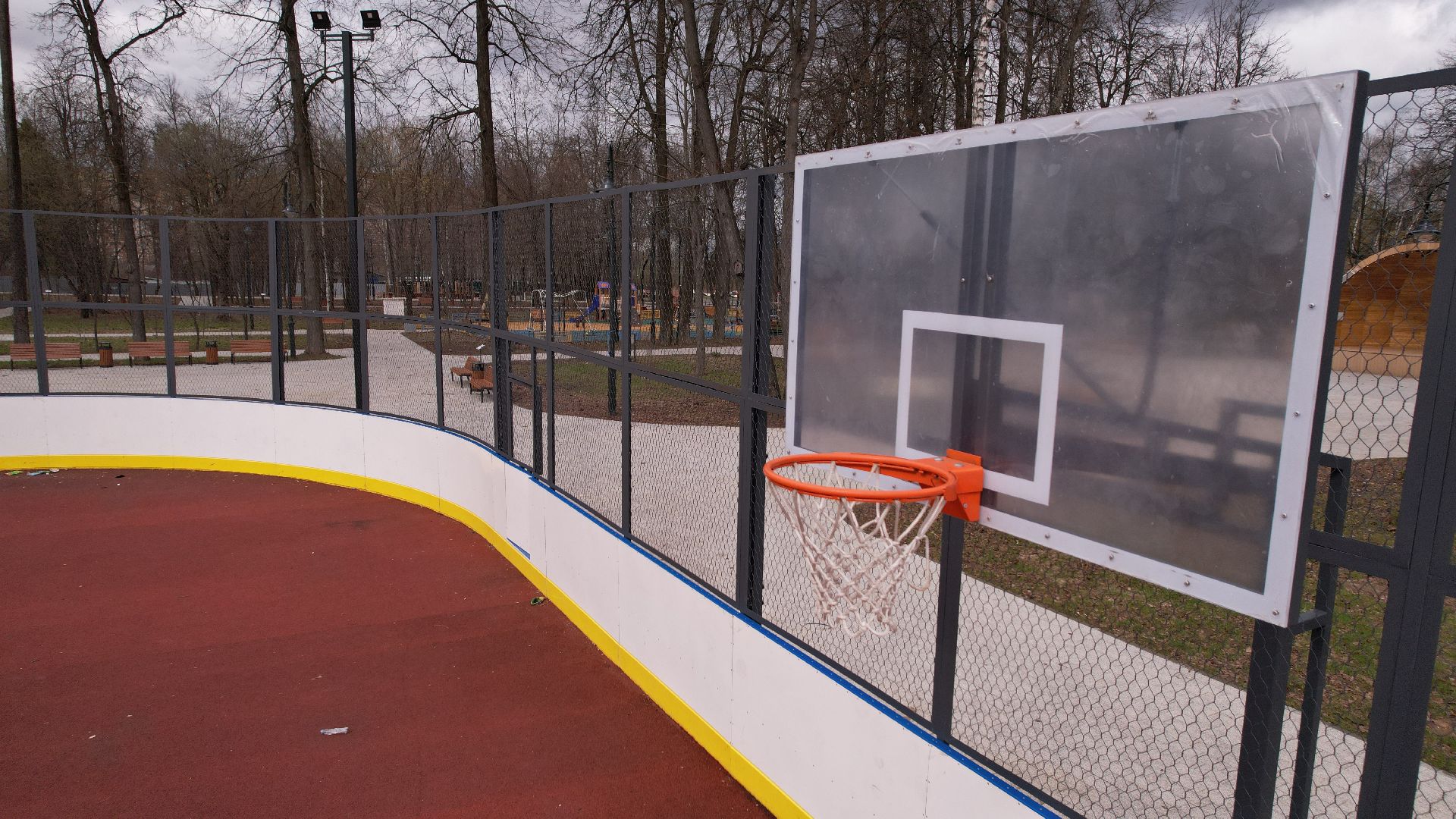 видео с коптера, парк, лобня, киово,