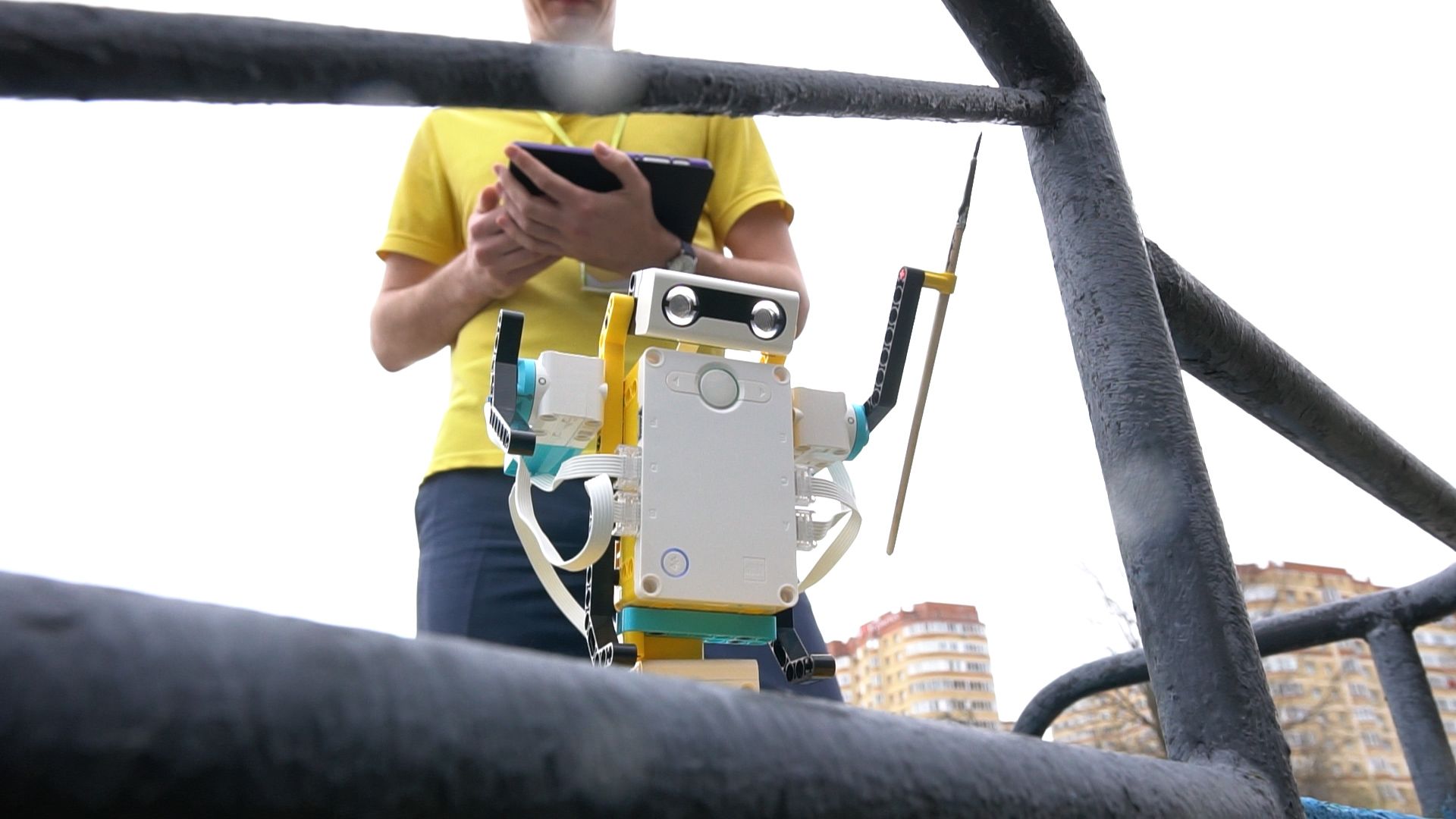 Егорьевск, робот, маляр, инжинириум, конструкторы, дети,