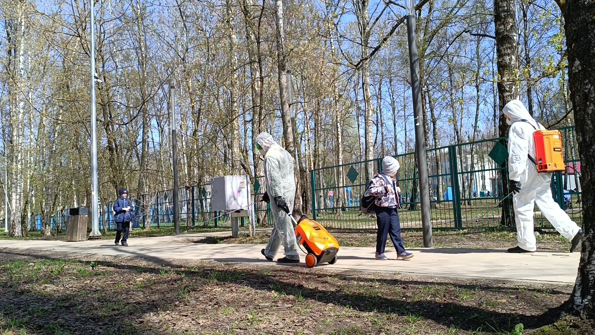 клещи, парк, дезинсекция, лобня,