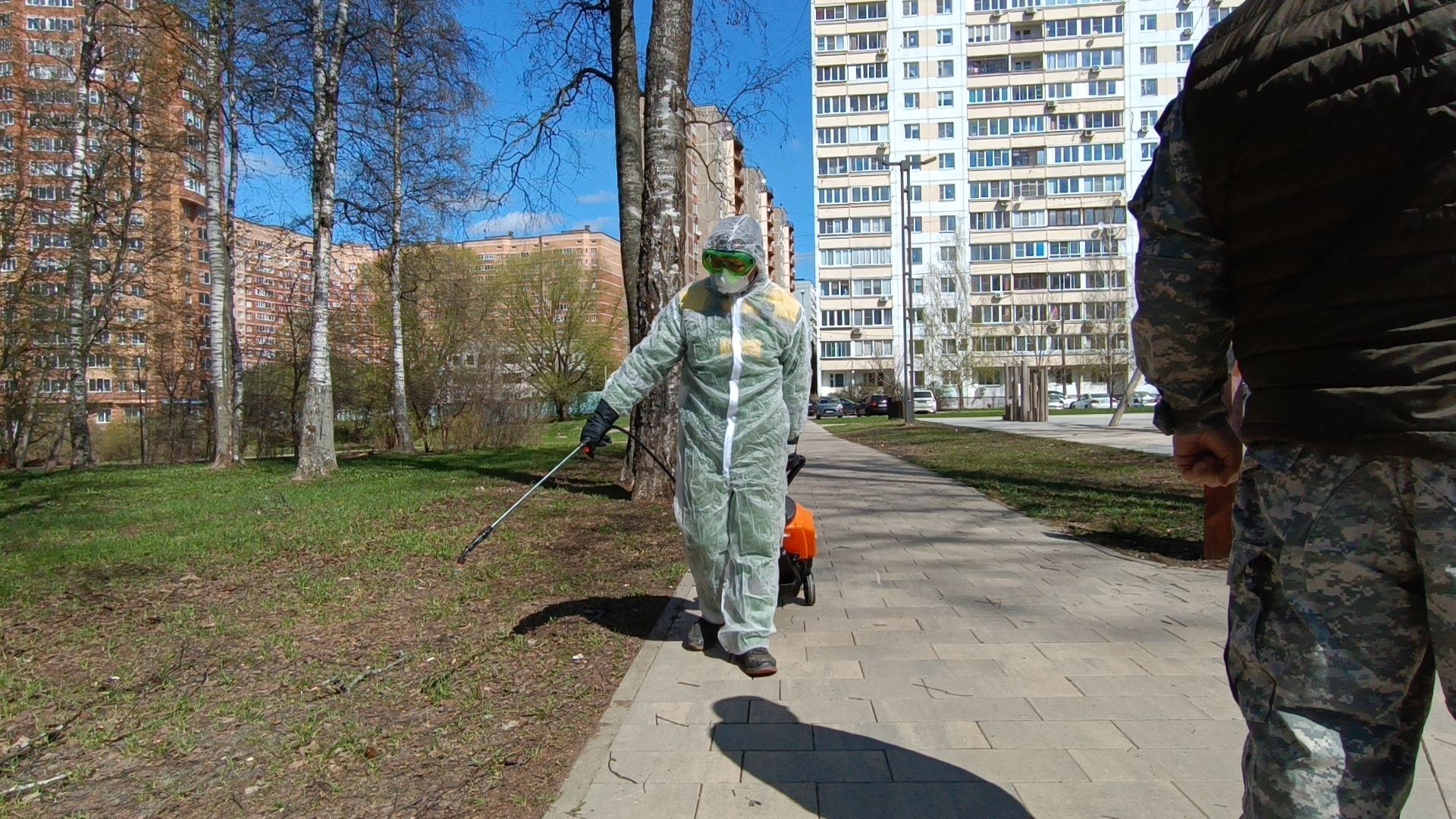 клещи, парк, дезинсекция, лобня,