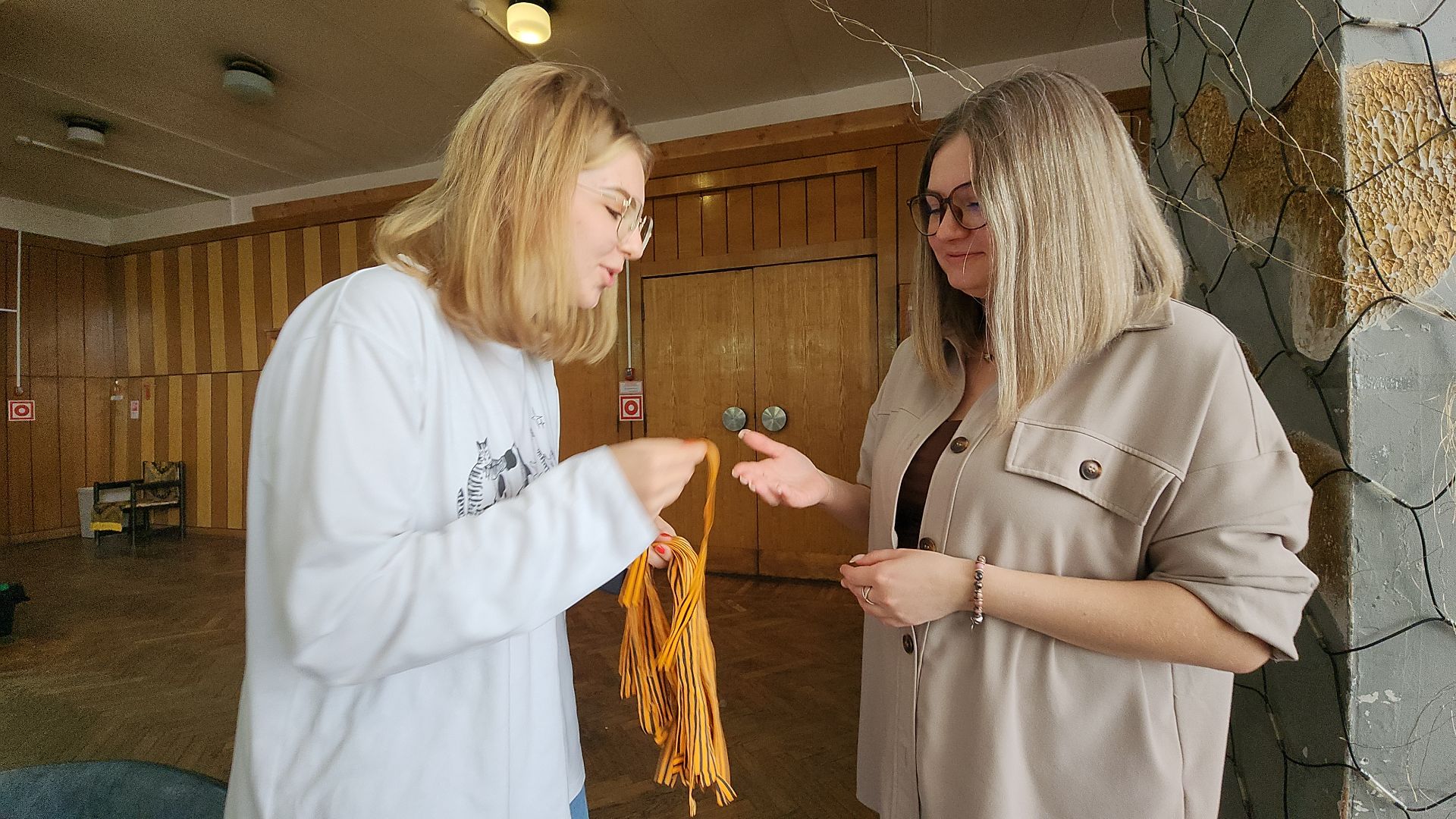 Георгиевская ленточка, патриотическая акция, День Победы, Старая Купавна, Богородский городской округ,