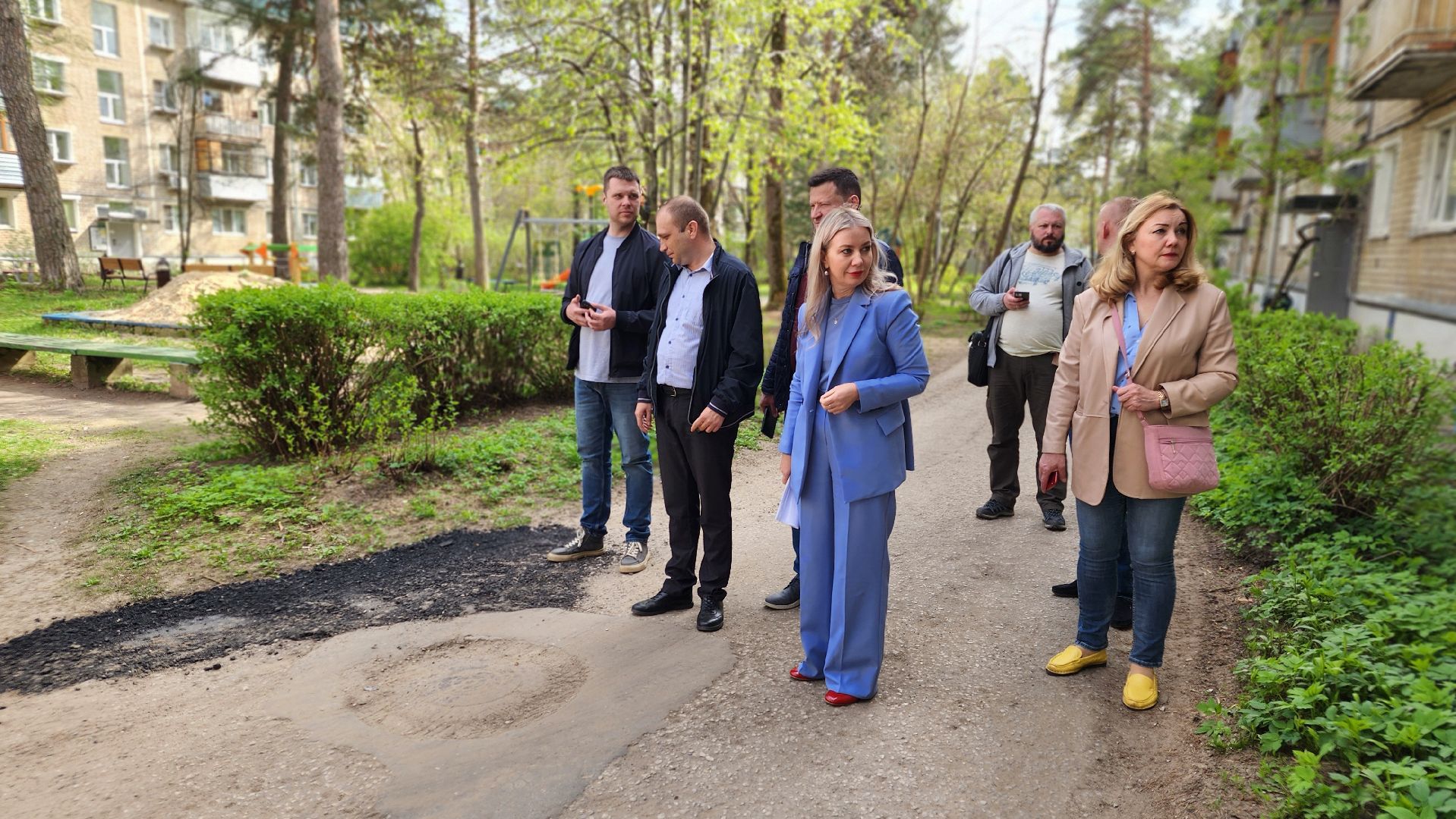 обход, городские территории, протвино, внимание, благоустройство,