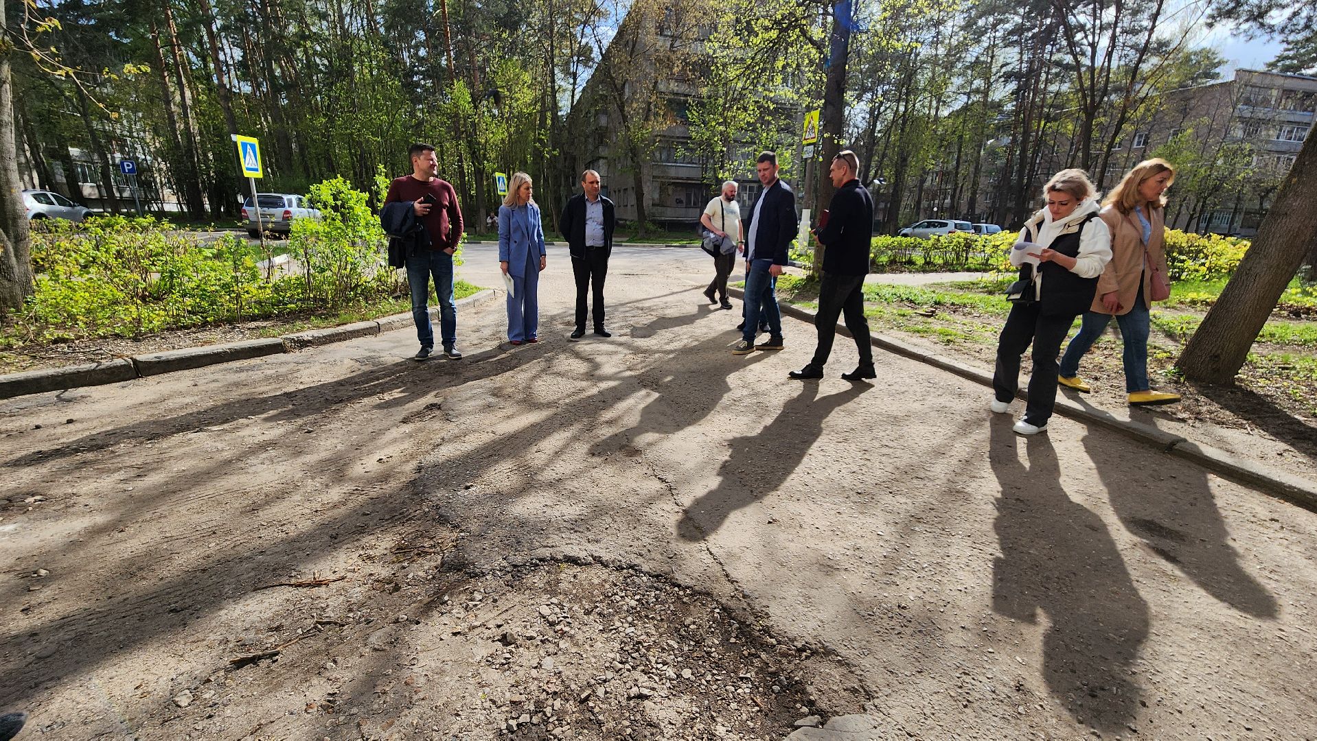 обход, городские территории, протвино, внимание, благоустройство,