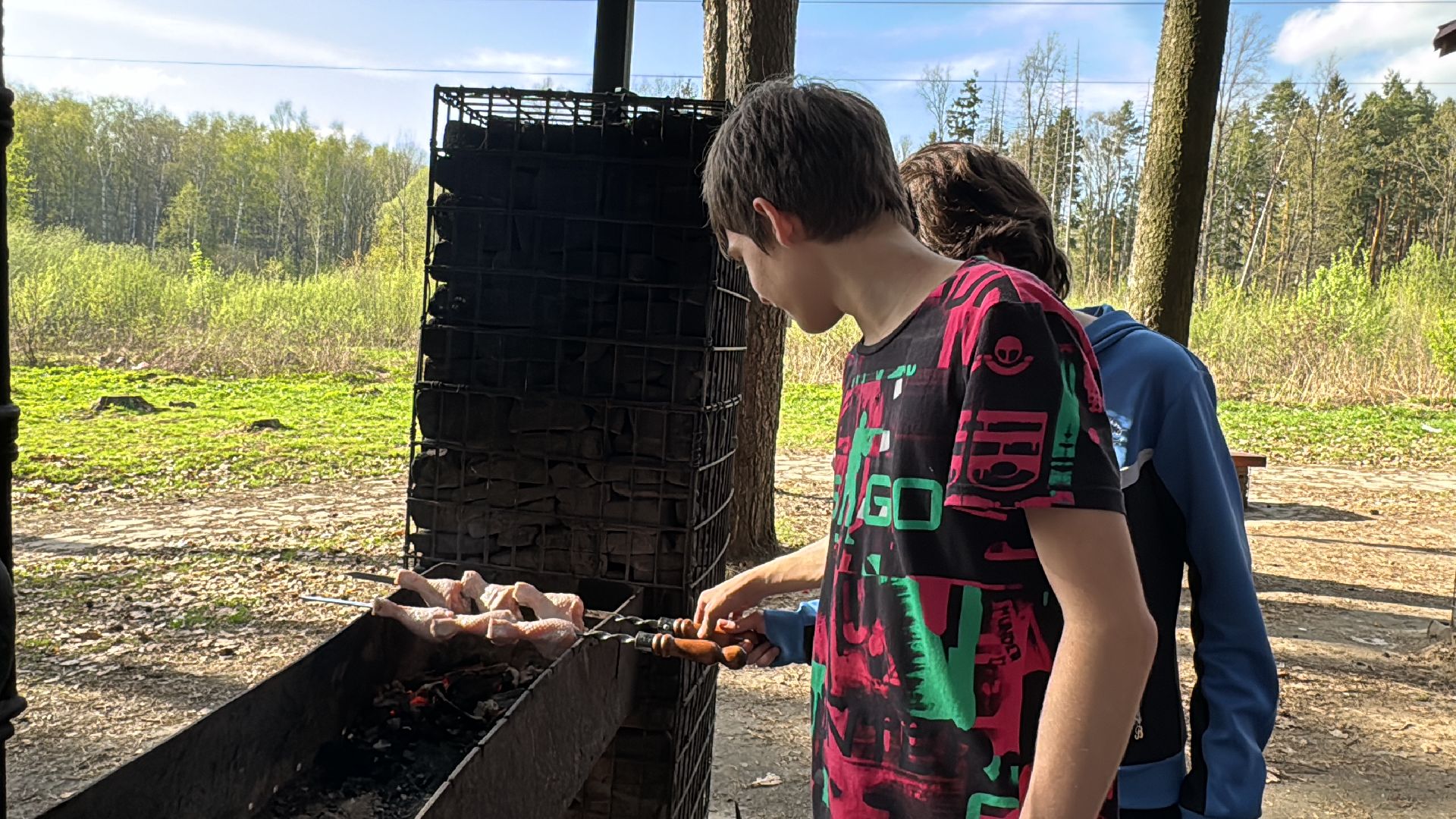 Одинцово, сезон шашлыков, зона барбекю,