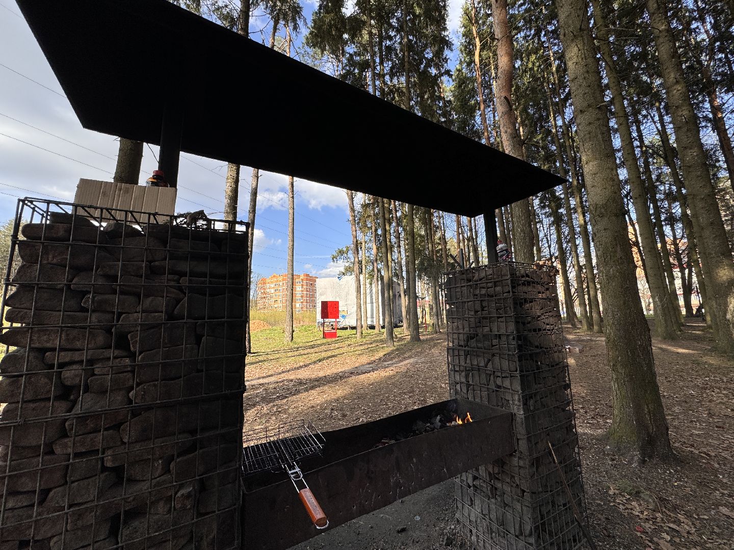 Одинцово, сезон шашлыков, зона барбекю,