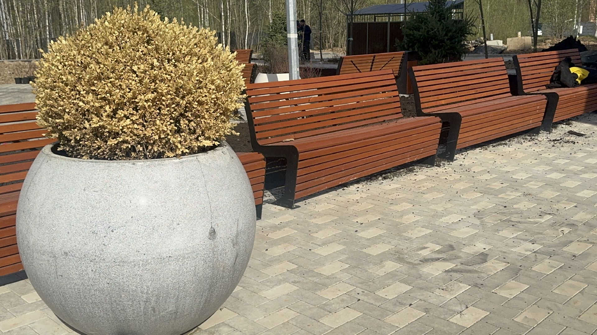 Солнечногорск, Строительство дома, Благоустройство двора, Жители, переселение из аварийного жилья,