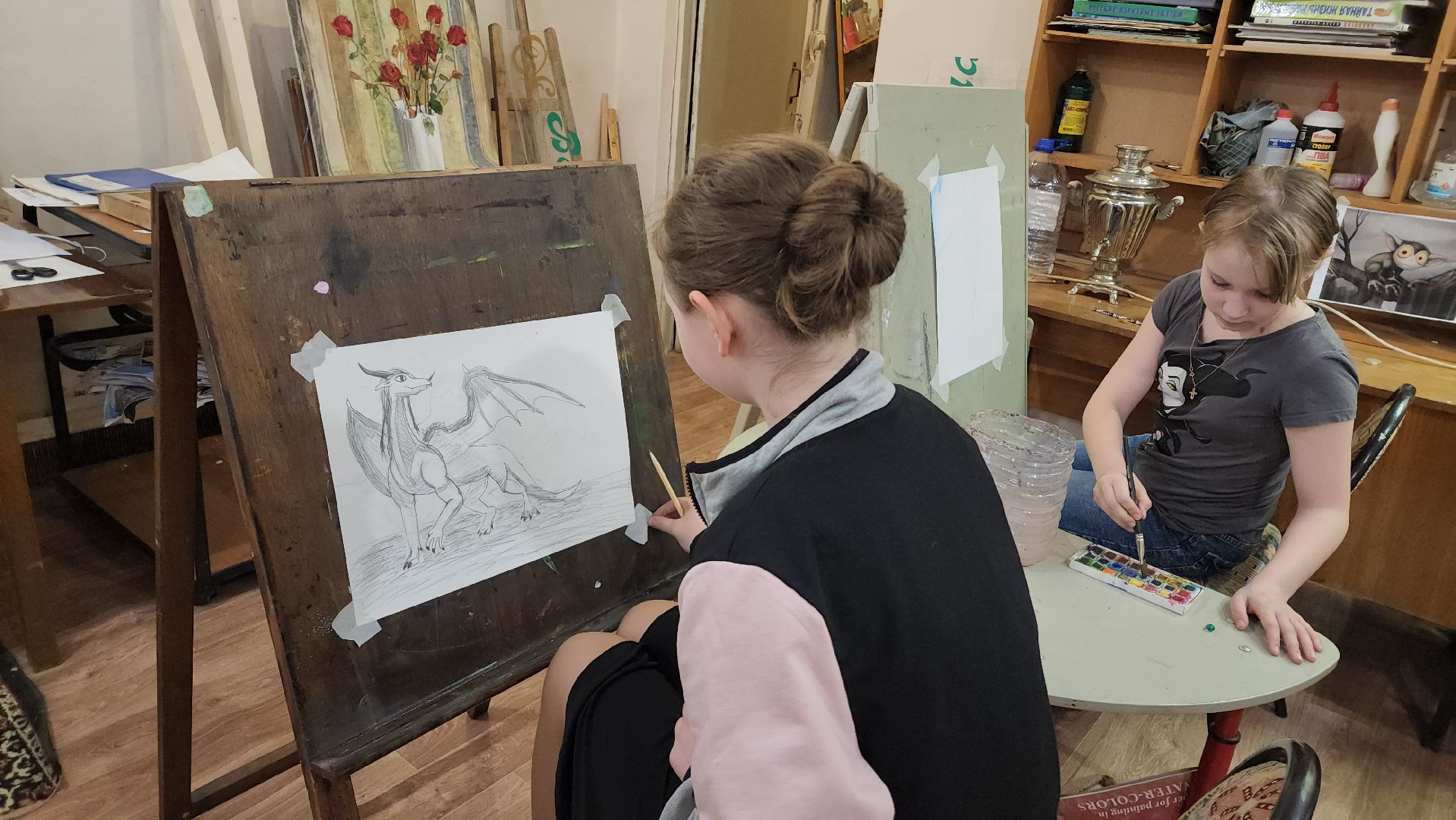 живопись, Фантастика, Рисунок, лобня,