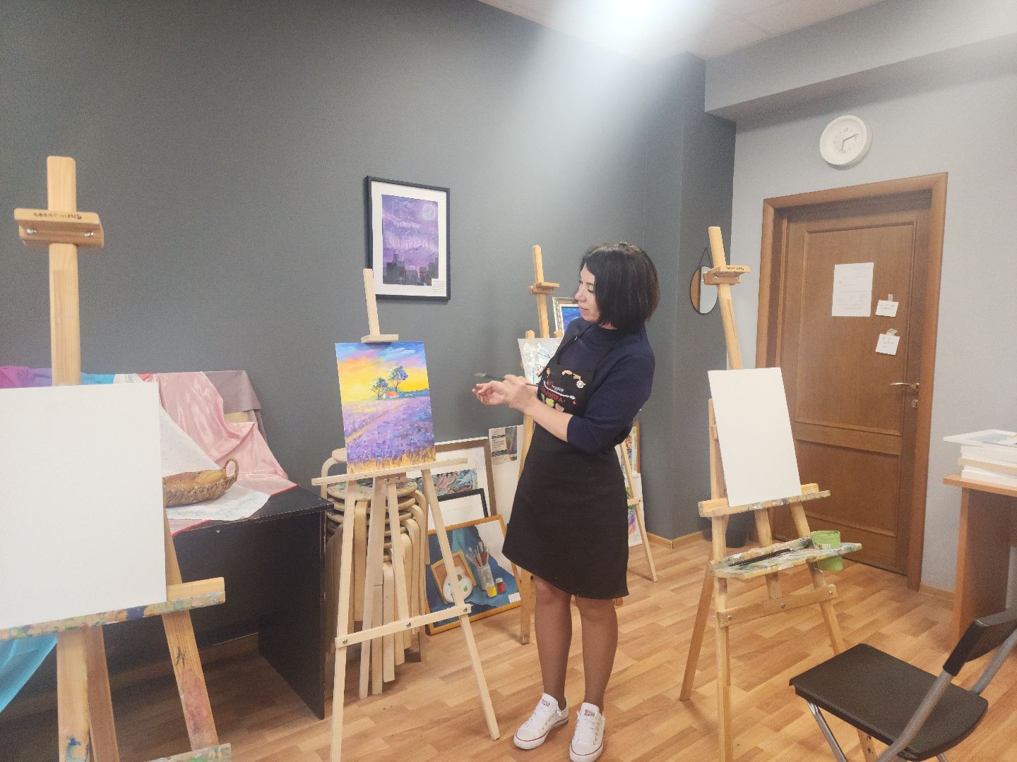 Звенигород, Культура, Живопись, Мастер-класс,