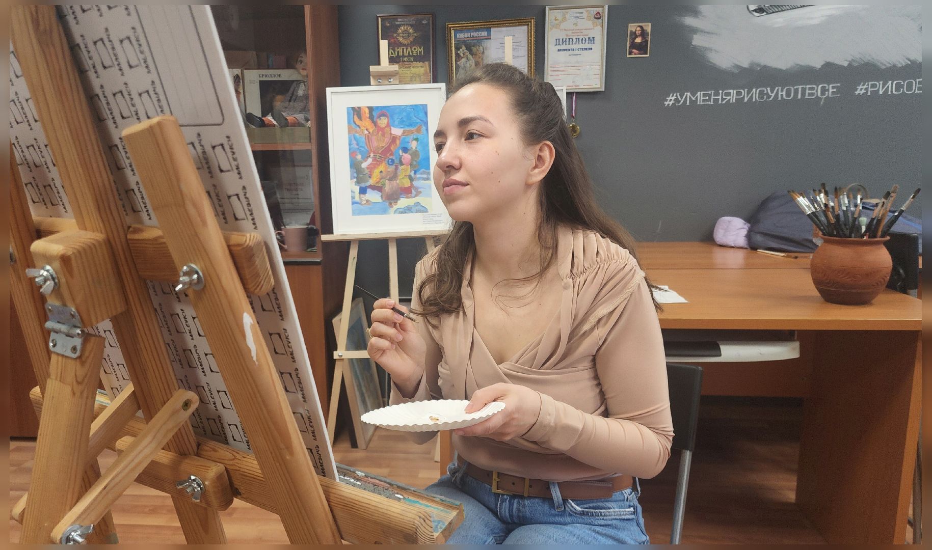 Звенигород, Культура, Живопись, Мастер-класс,