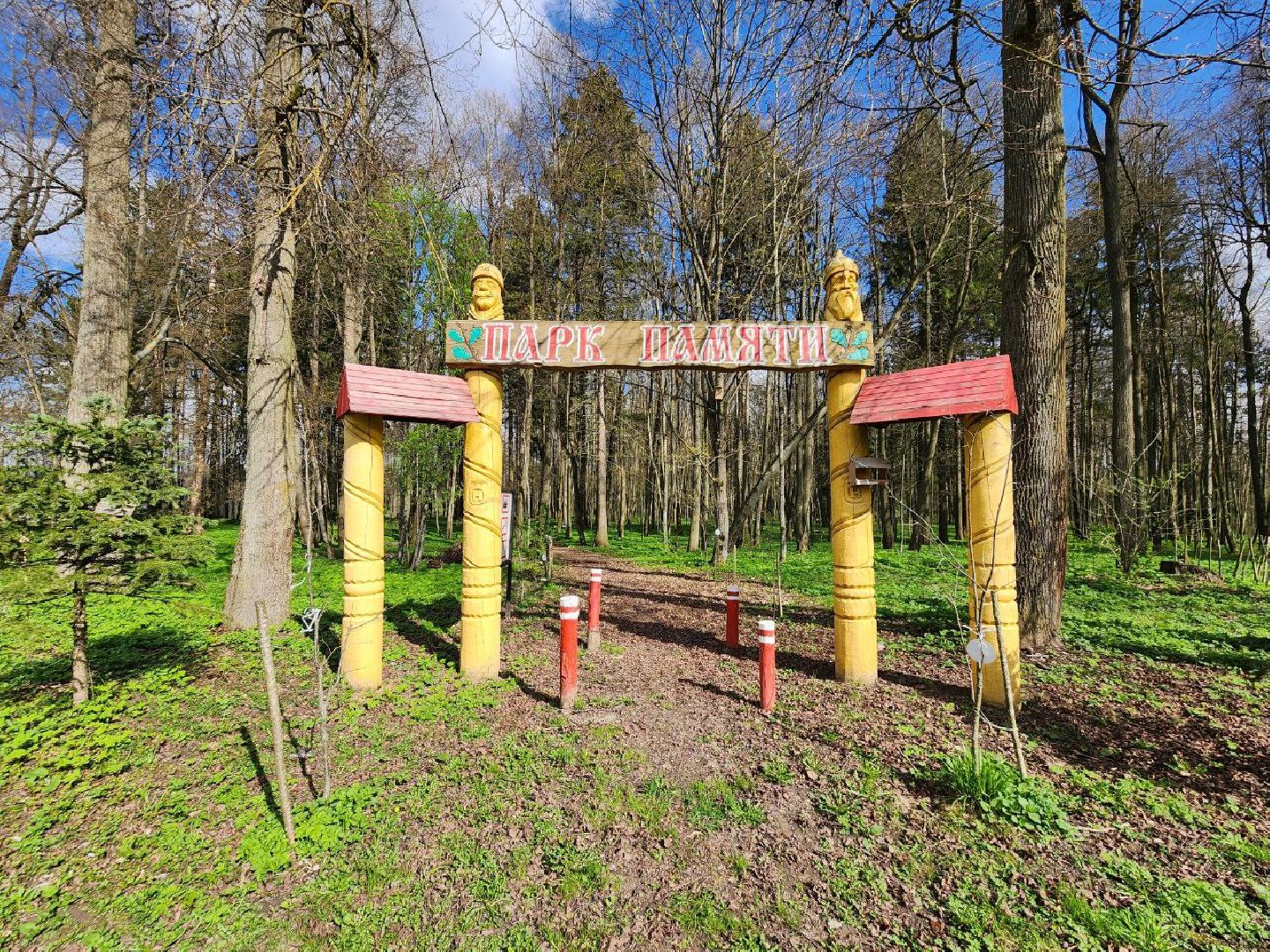 можайск, можайский городской округ, подмосковье, парк памяти, зона отдыха, лес, комитет лесного хозяйства, парк в лесу, благоустроенная территория,