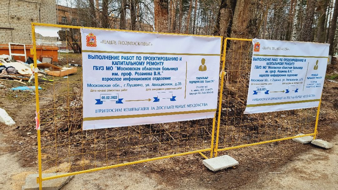 Подмосковье, Пушкино, Здравоохранение Подмосковья, капремонт