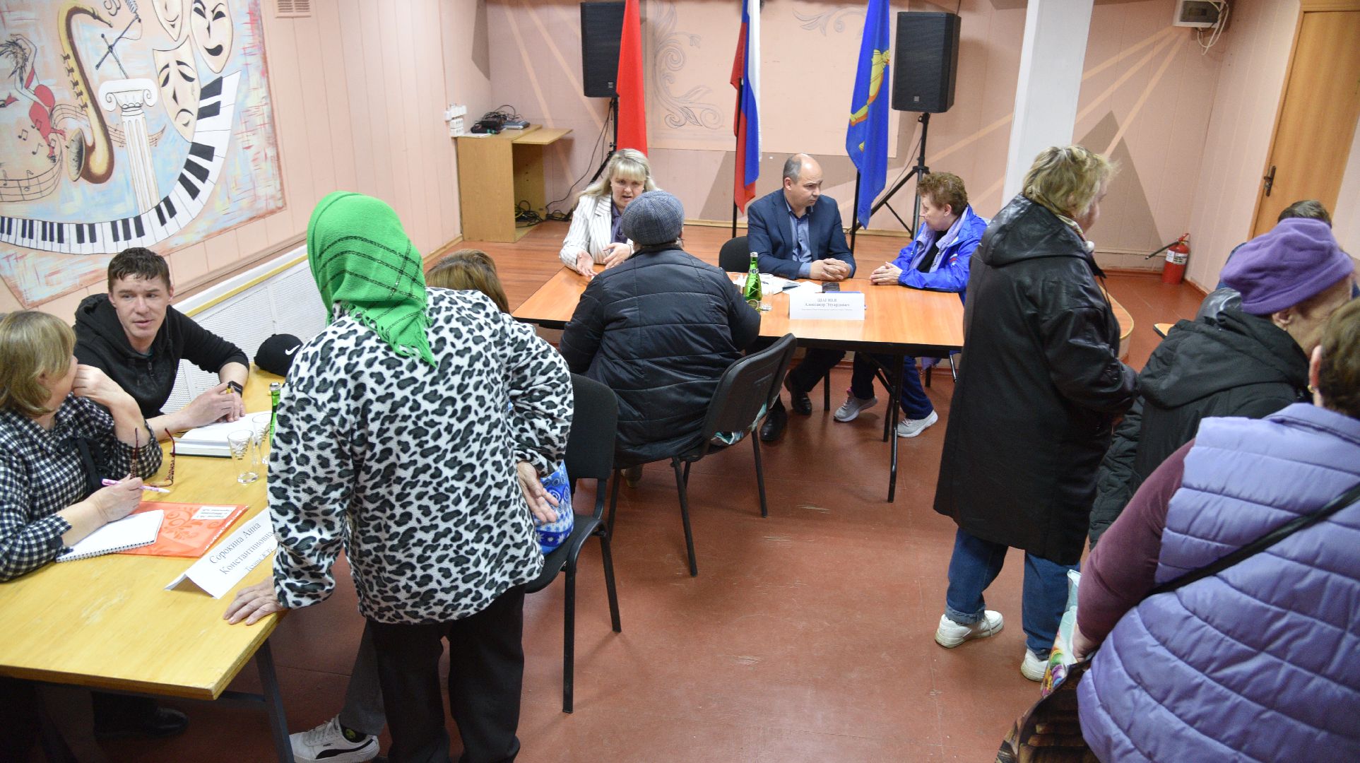 лотошино, микулино, выездная администрация, глава округа, встреча администрации с жителями,