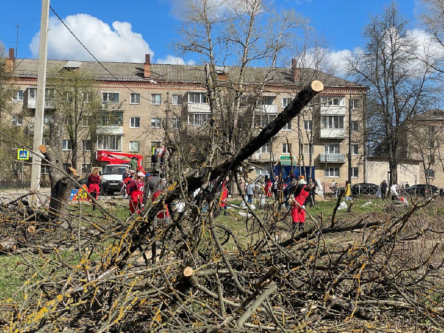Субботник, Сергиев Посад, Общеобластной субботник, Уборка, Акция, Чистота, Весна,Сергиево-Посадский городской округ,
