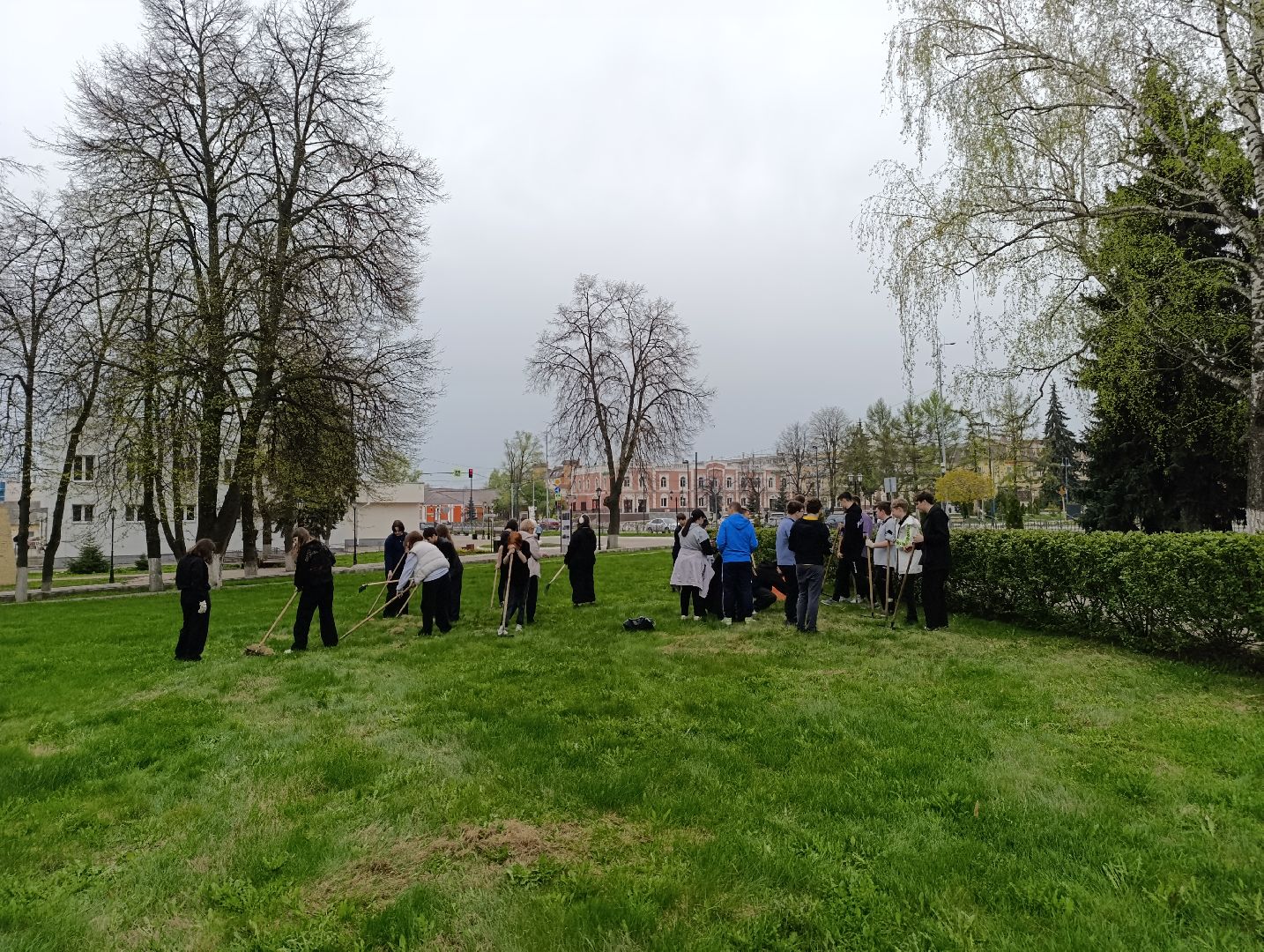 Бронницы, День добрых дел, Храмовый комплекс Бронницы, Уборка территорий,