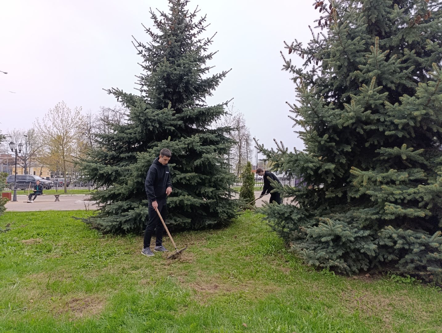 Бронницы, День добрых дел, Храмовый комплекс Бронницы, Уборка территорий,
