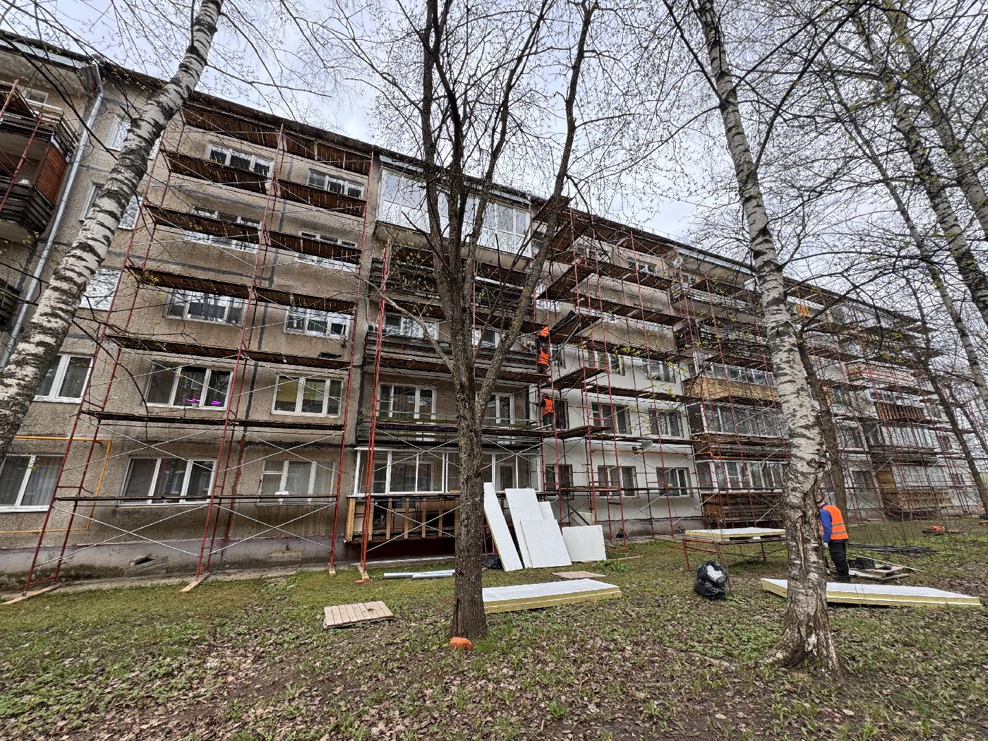 шаховская, утепление, дома, облицовка домов,