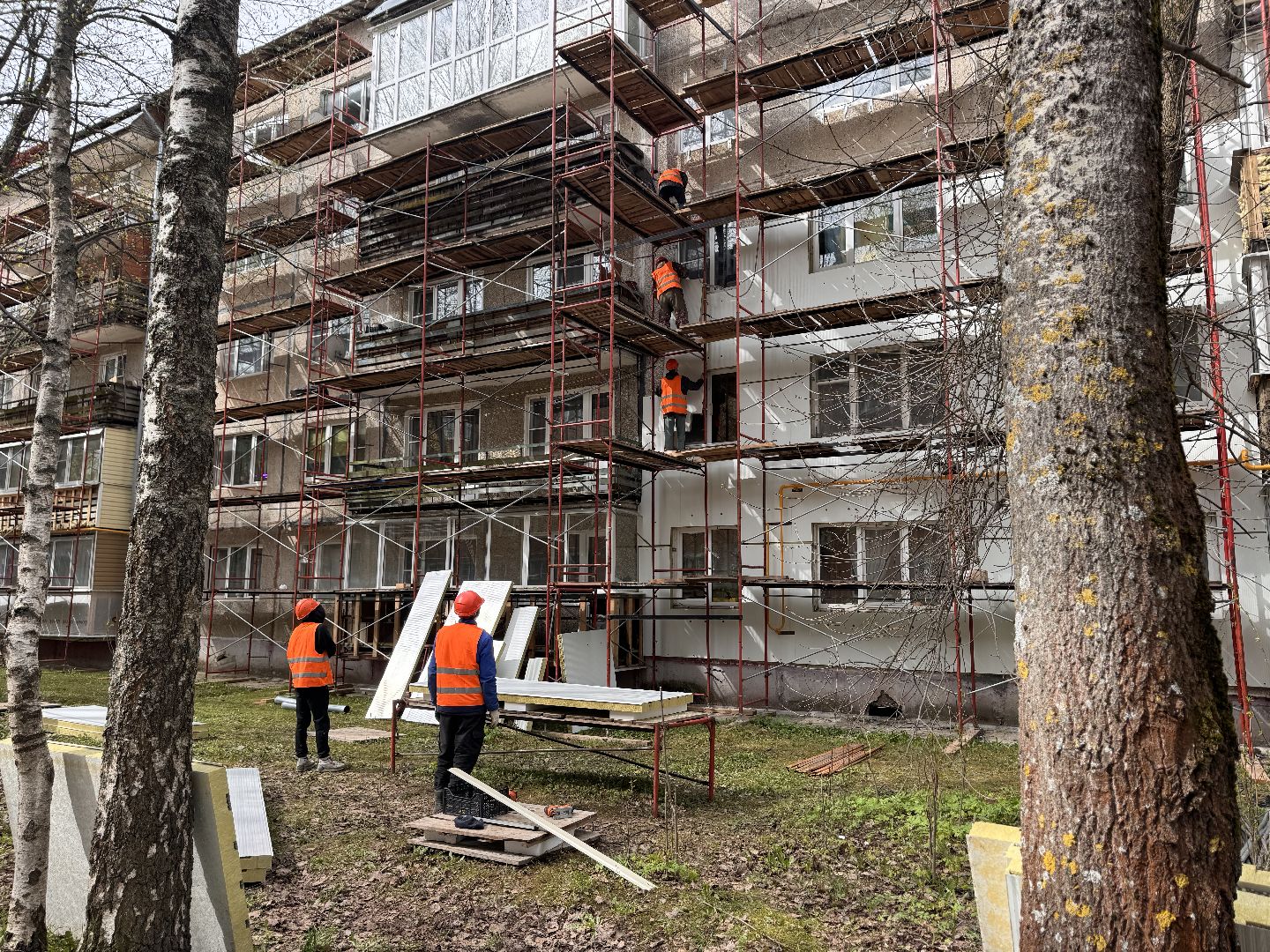 шаховская, утепление, дома, облицовка домов,