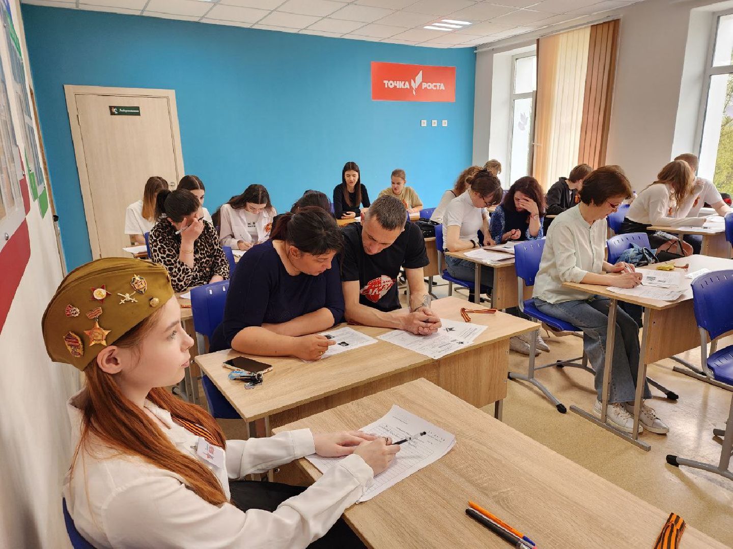 чехов, диктант победы 2024, сво, победа, родители, школа,