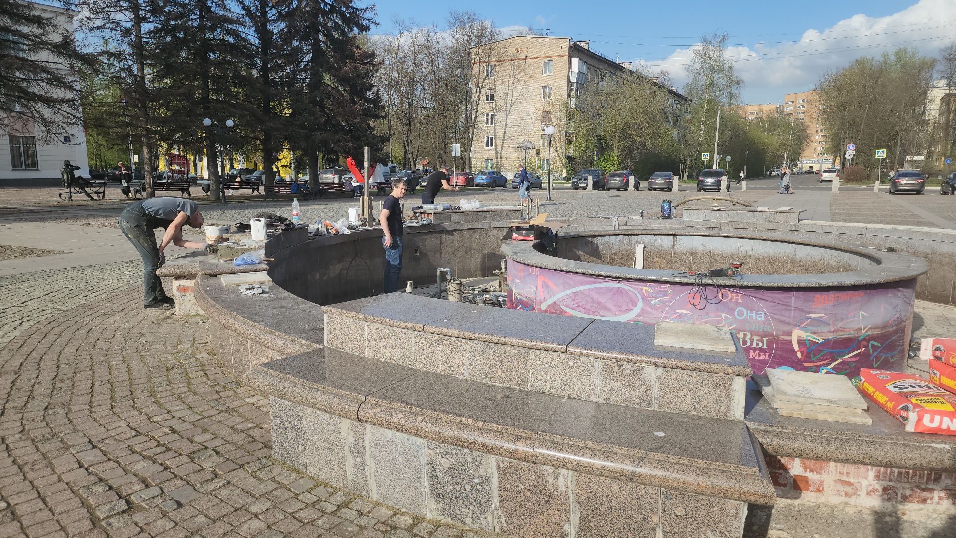 долгопрудный, фонтаны, благоустройство,парки,