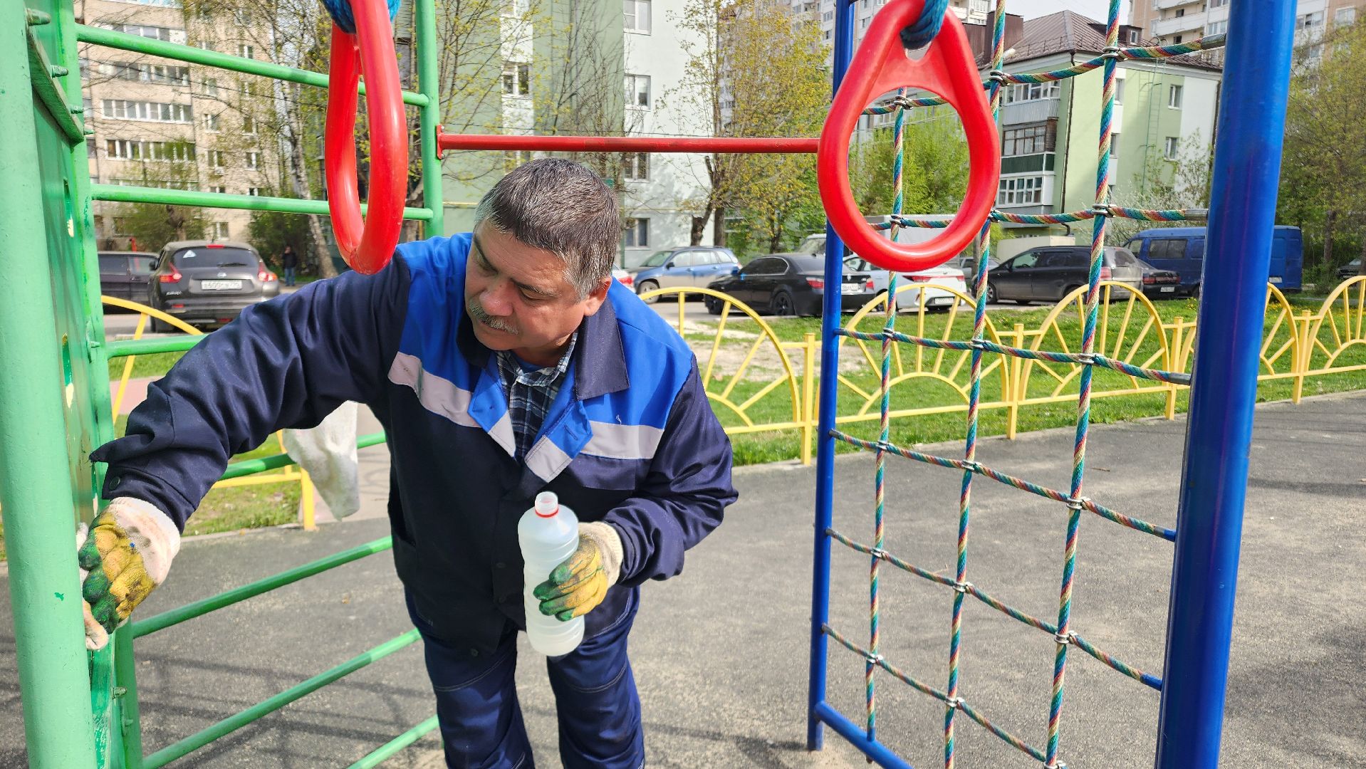 Комбинат благоустройства, Домодедово, Подмосковье, Детская площадка, Ремонт игровых элементов, ГУСТ МО, Добродел, Мастер участка, Плотник, МБУ,