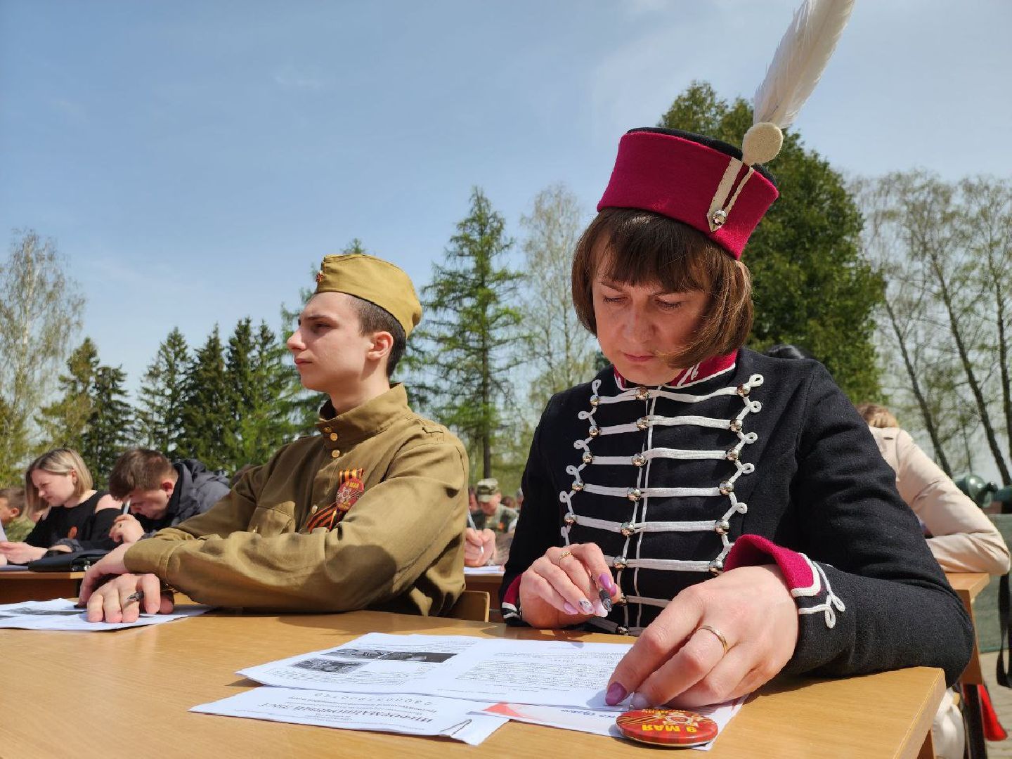 можайск, можайский городской округ, подмосковье, диктант победы, международная акция, исторический диктант, жители, великая отечественная война, бородинское поле,