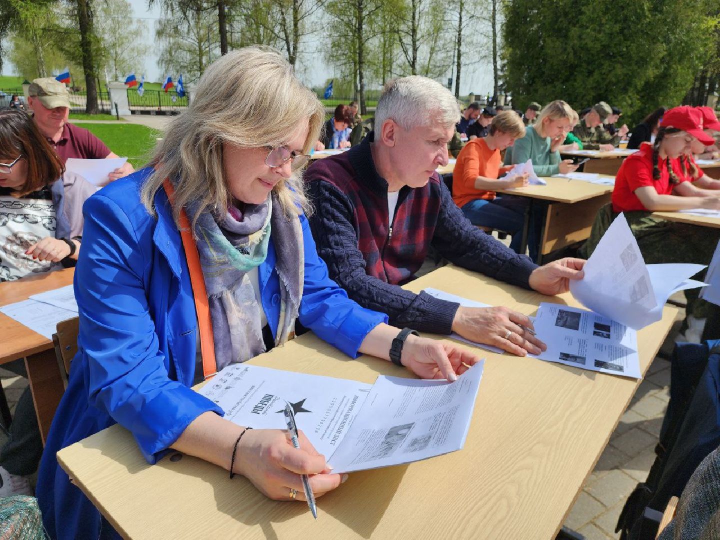 можайск, можайский городской округ, подмосковье, диктант победы, международная акция, исторический диктант, жители, великая отечественная война, бородинское поле,