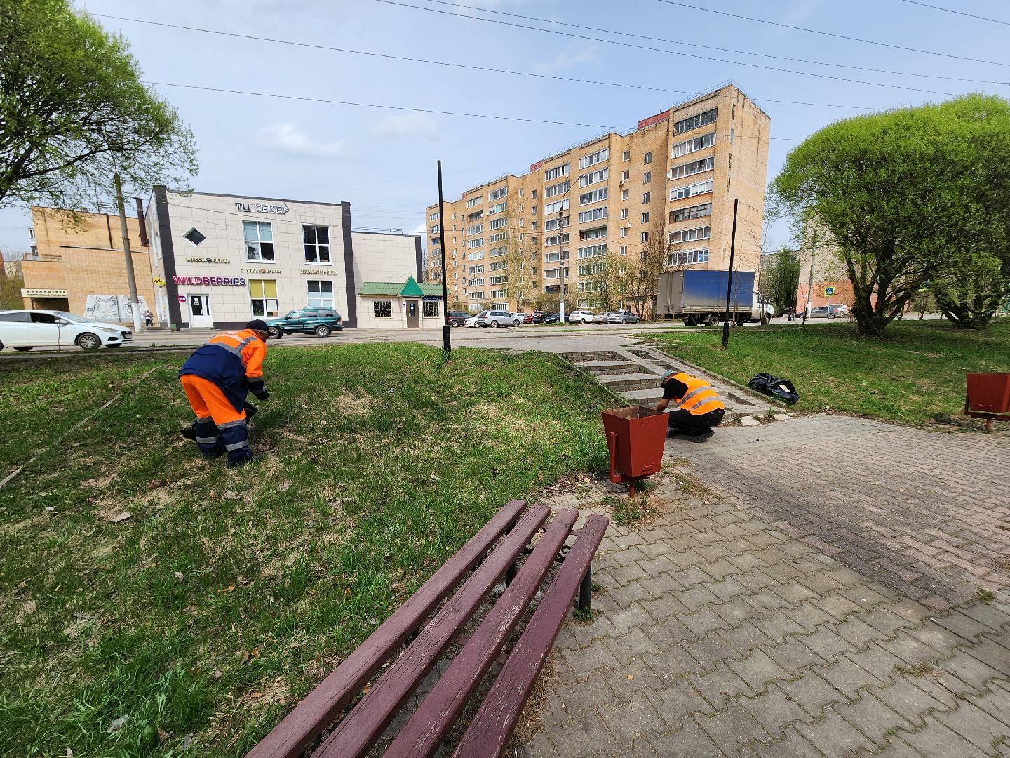 красноармейск, г.о. пушкинский, уборка общественных территорий, места отдыха,