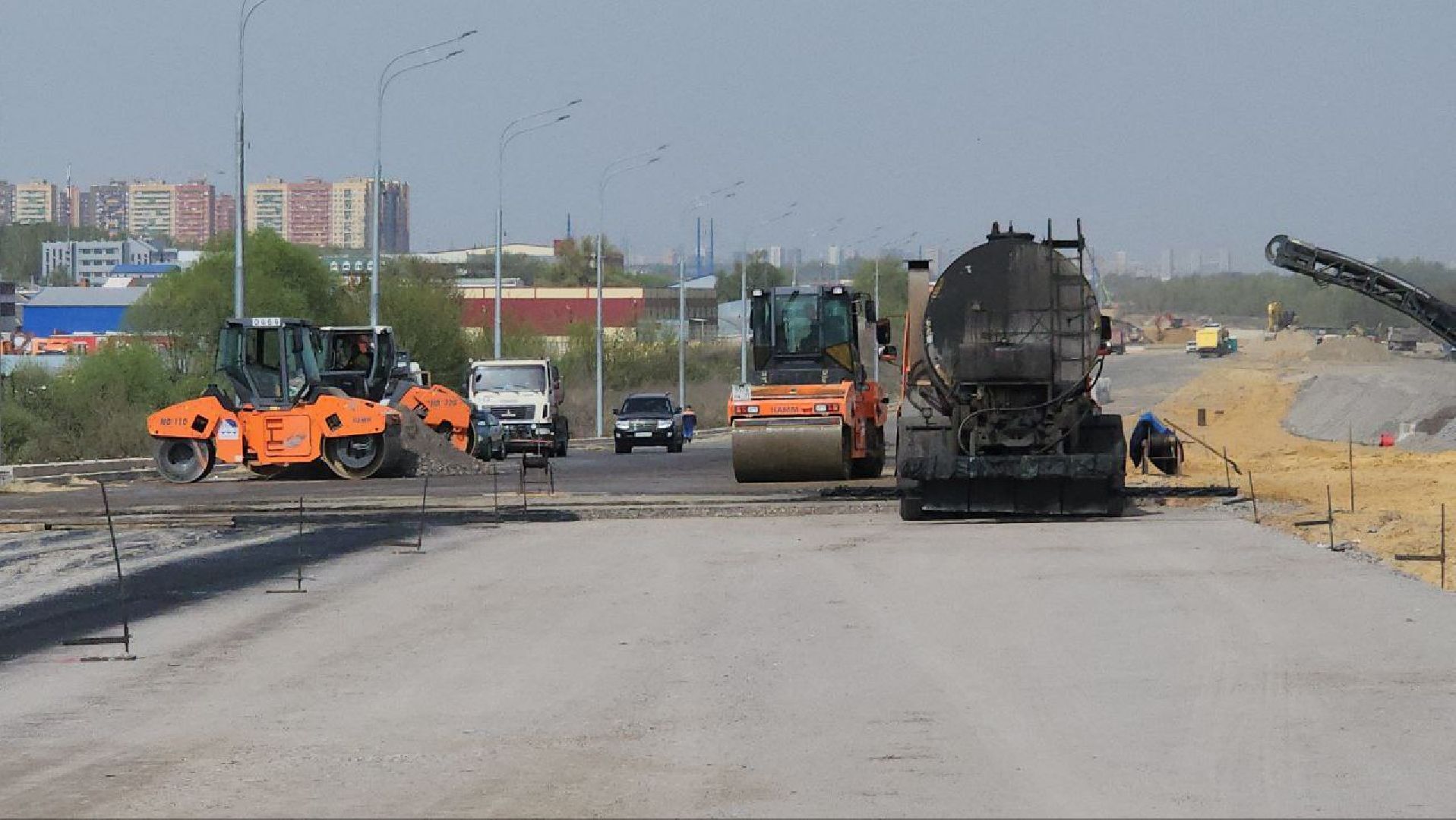 люберцы, трасса М-5 Урал, строительство,